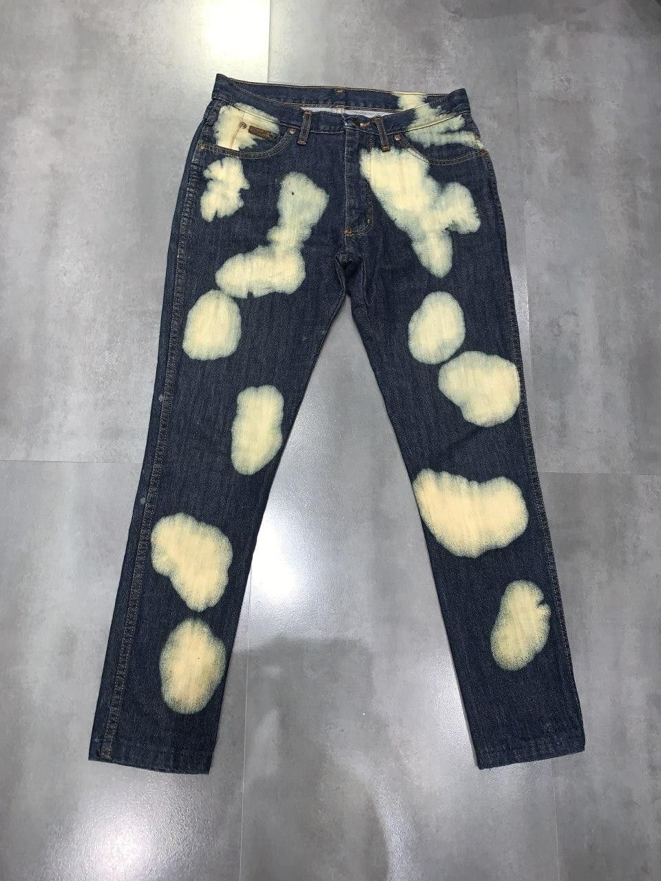 Levi's Custom Made Bleached Wrangler Denim Pants Size US 30 / EU 46 - 1 Thumbnail