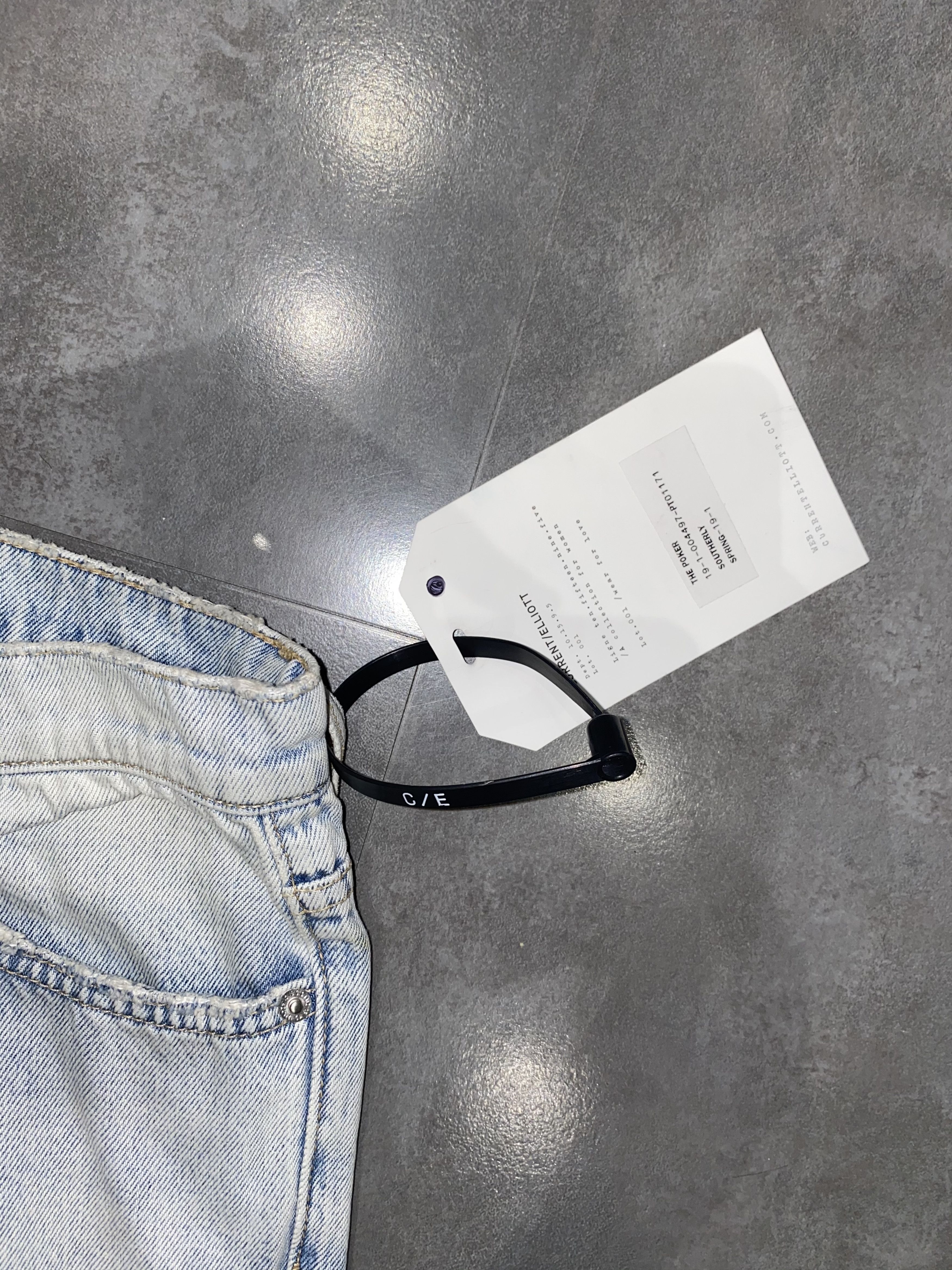 Current/Elliot DS! Current/Elliott Destroyed Helmut Lang Like Denim Pants Size US 30 / EU 46 - 16 Thumbnail
