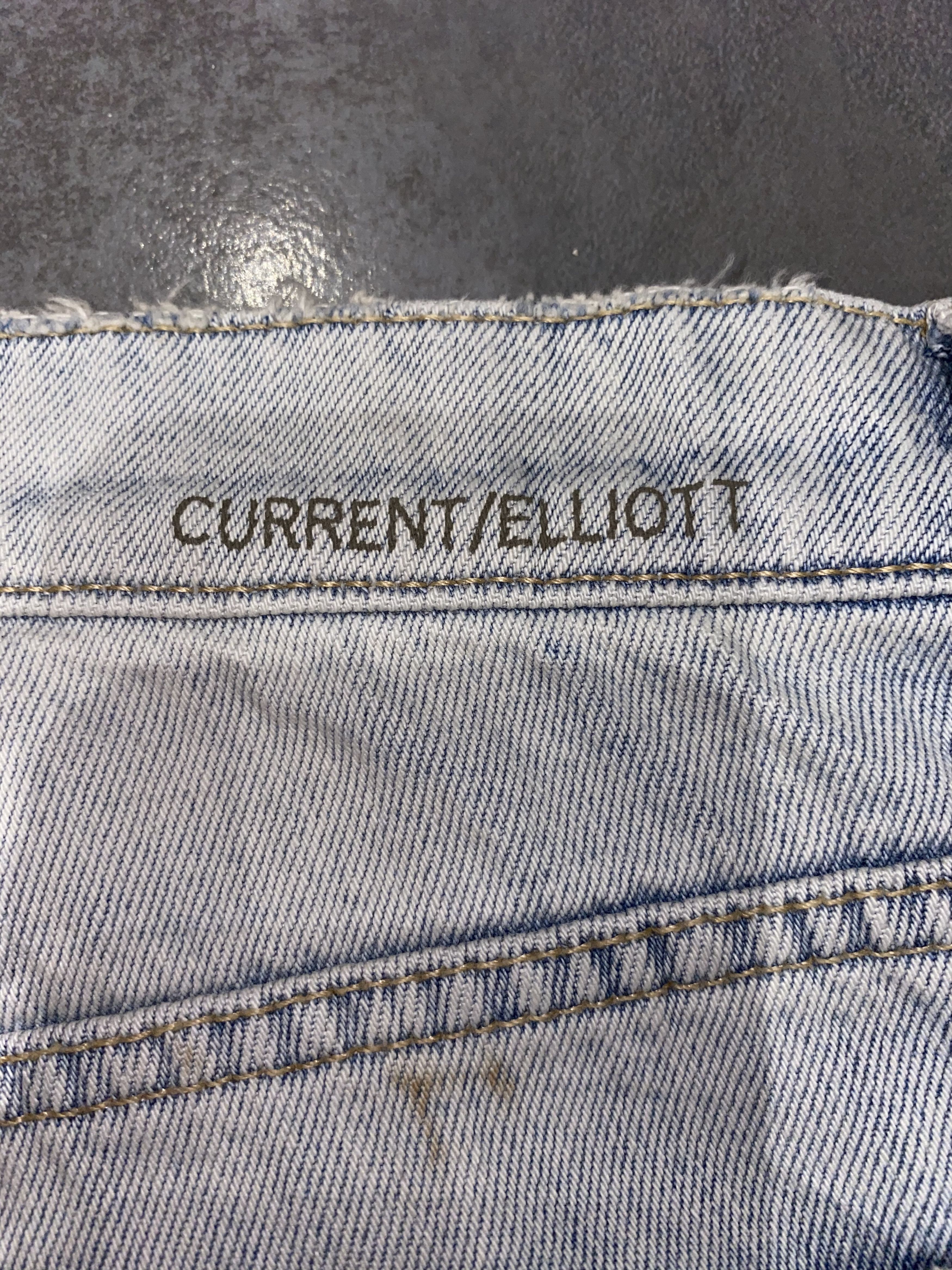 Current/Elliot DS! Current/Elliott Destroyed Helmut Lang Like Denim Pants Size US 30 / EU 46 - 13 Thumbnail