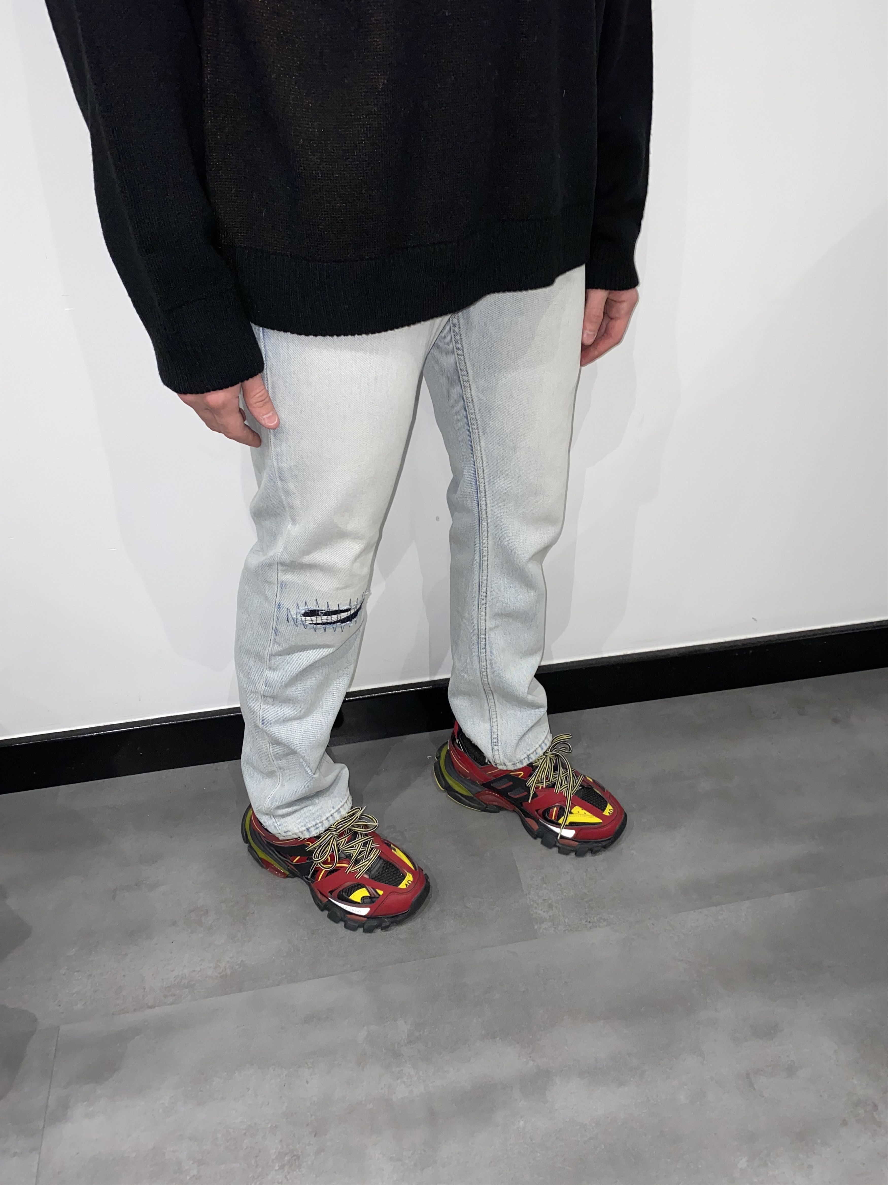 Current/Elliot DS! Current/Elliott Destroyed Helmut Lang Like Denim Pants Size US 30 / EU 46 - 2 Thumbnail