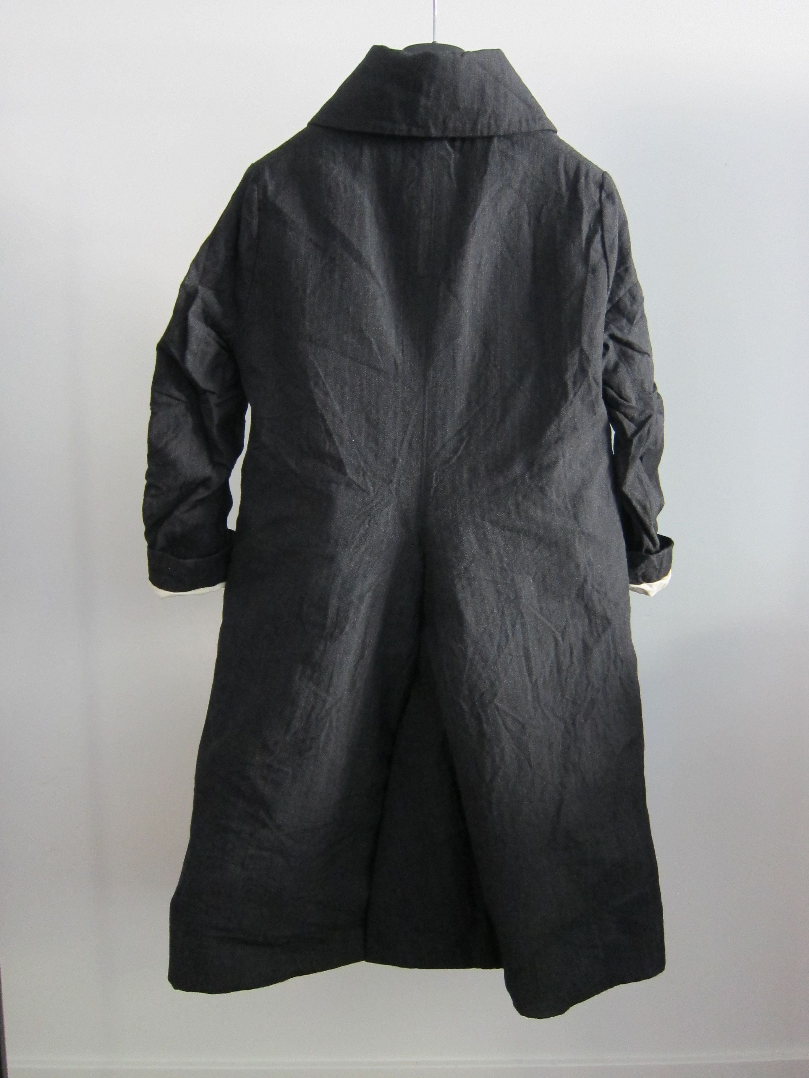 Paul Harnden Shoemakers *NEW* WOOL SHORT COAT (BLACK, SMALL) Size S / US 4 / IT 40 - 3 Thumbnail