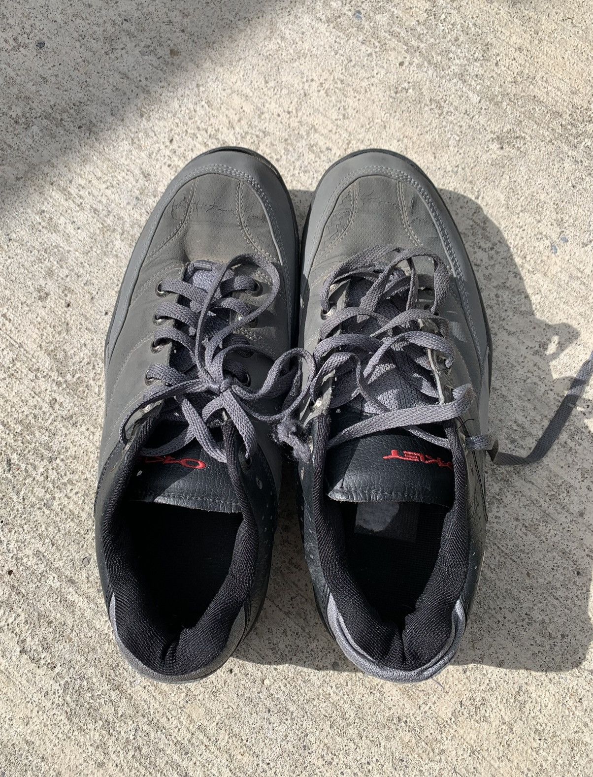 Oakley × Vintage 2000s Vintage Oakley Cycling Clip Sneaker Gray Black Skater Size US 10.5 / EU 43-44 - 5 Thumbnail