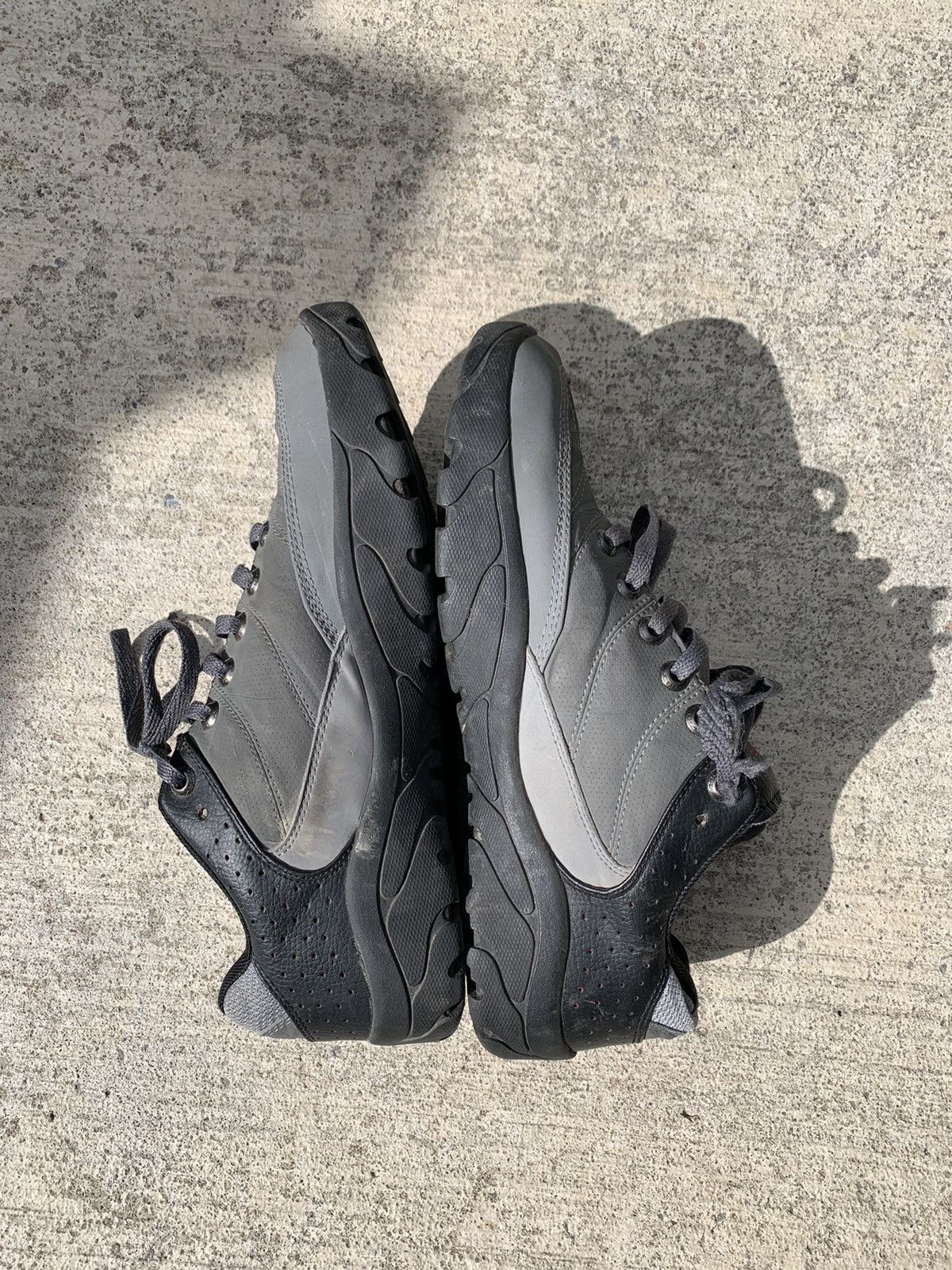 Oakley × Vintage 2000s Vintage Oakley Cycling Clip Sneaker Gray Black Skater Size US 10.5 / EU 43-44 - 6 Thumbnail