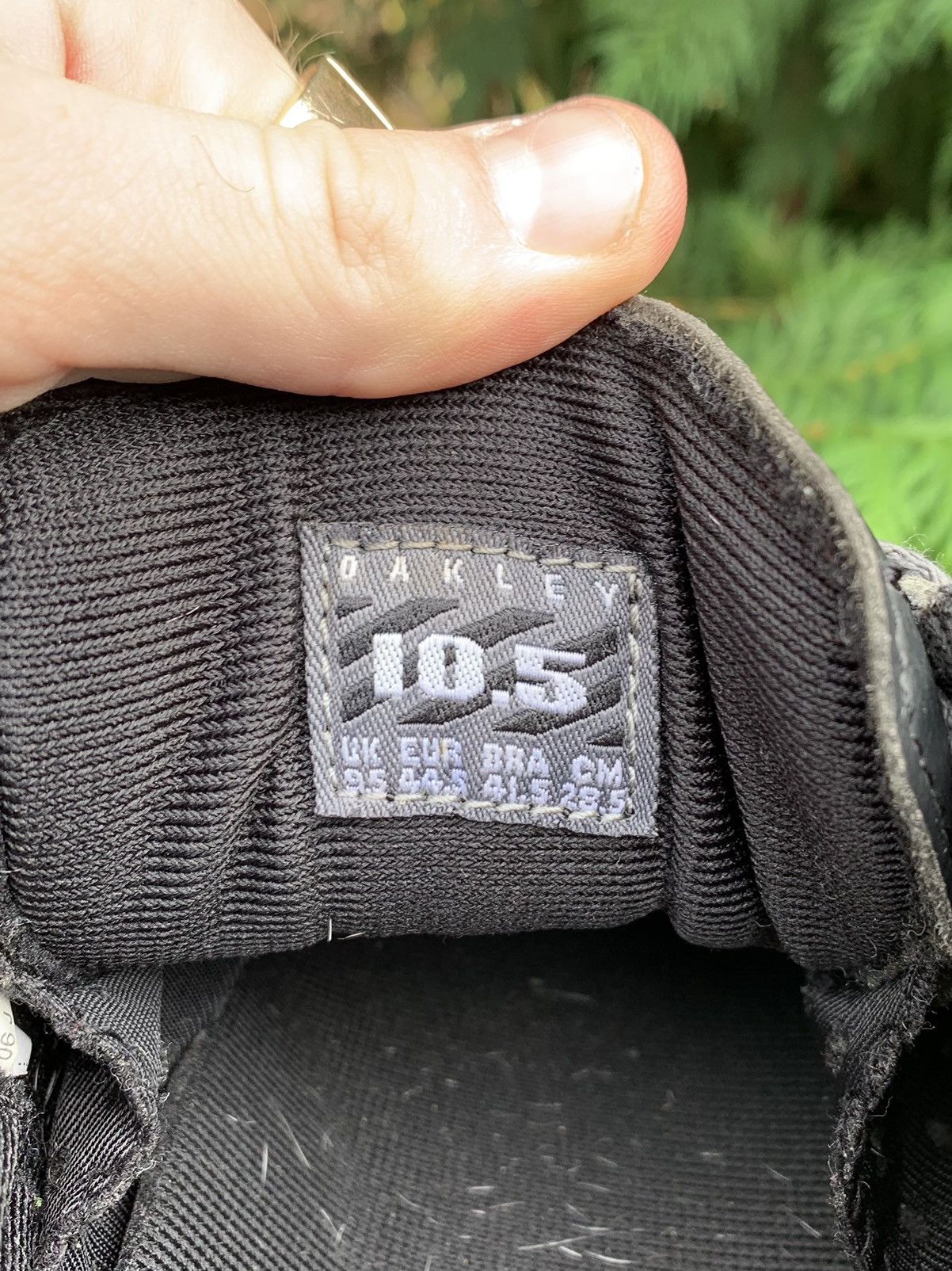 Oakley × Vintage 2000s Vintage Oakley Cycling Clip Sneaker Gray Black Skater Size US 10.5 / EU 43-44 - 8 Thumbnail