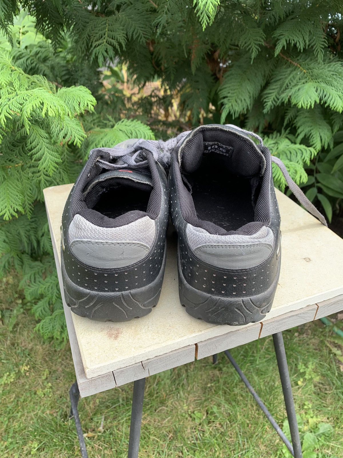 Oakley × Vintage 2000s Vintage Oakley Cycling Clip Sneaker Gray Black Skater Size US 10.5 / EU 43-44 - 4 Thumbnail