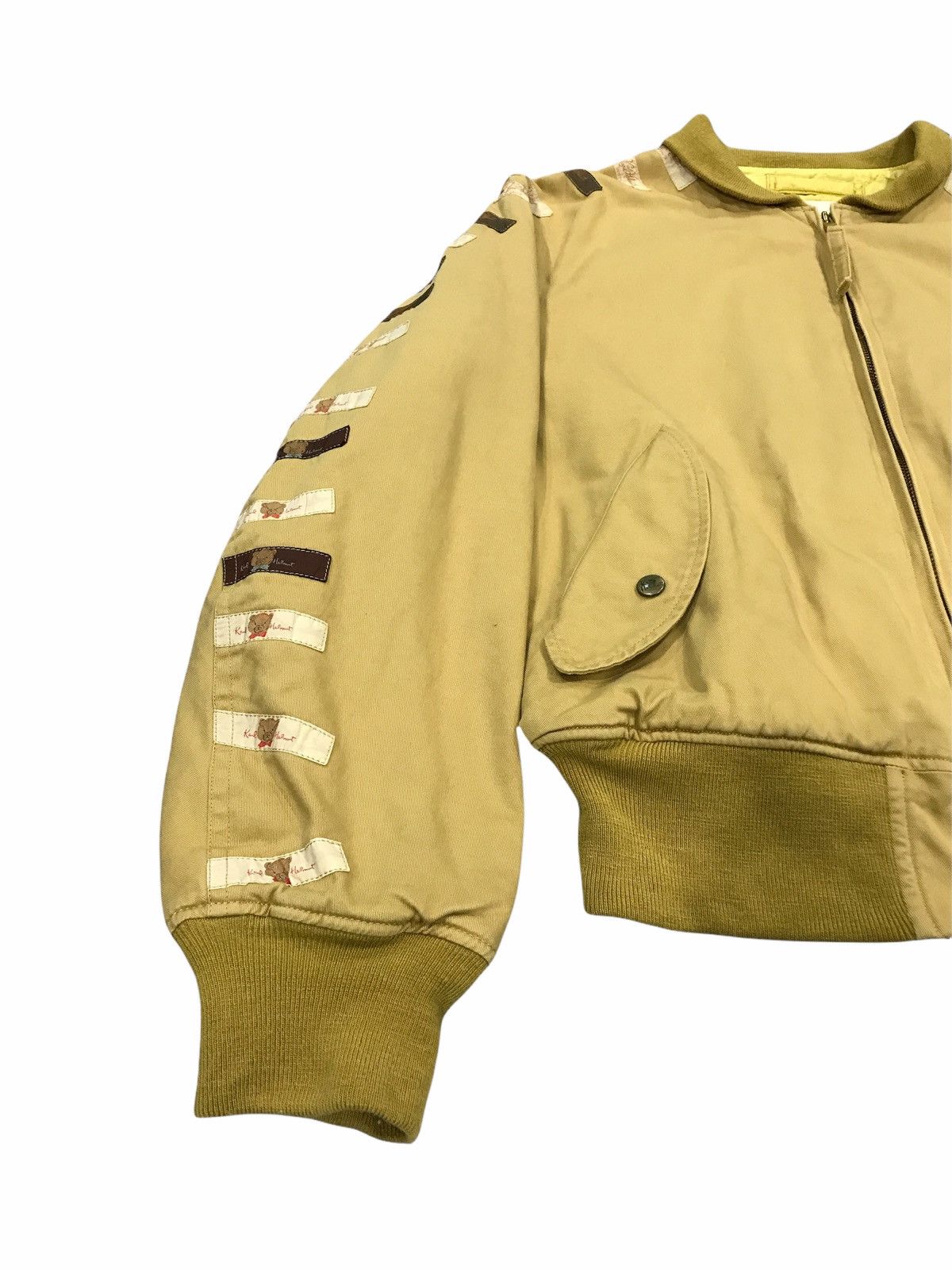 Kaneko Isao Isao Kaneko Karl Helmut Side Patches Bomber Flight Jacket Size US L / EU 52-54 / 3 - 2 Thumbnail