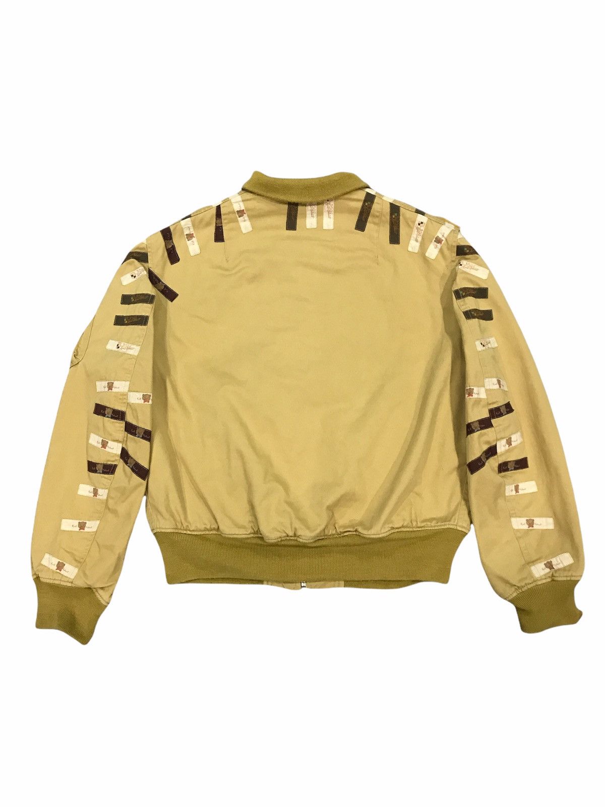 Kaneko Isao Isao Kaneko Karl Helmut Side Patches Bomber Flight Jacket Size US L / EU 52-54 / 3 - 7 Thumbnail