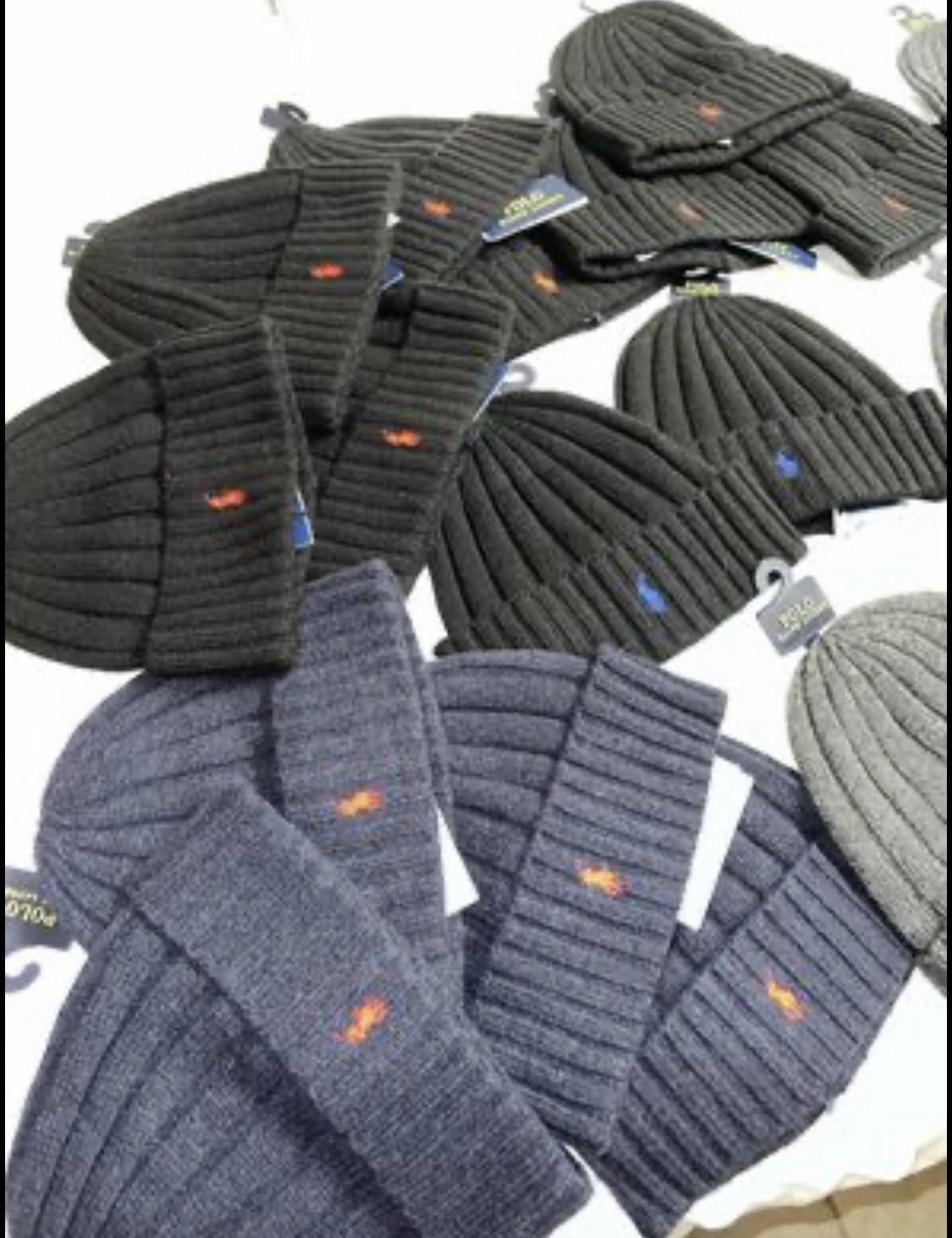 Polo Ralph Lauren Polo Ralph Lauren Beanie Black Red Horse Gray Blue Polo Hat Grailed