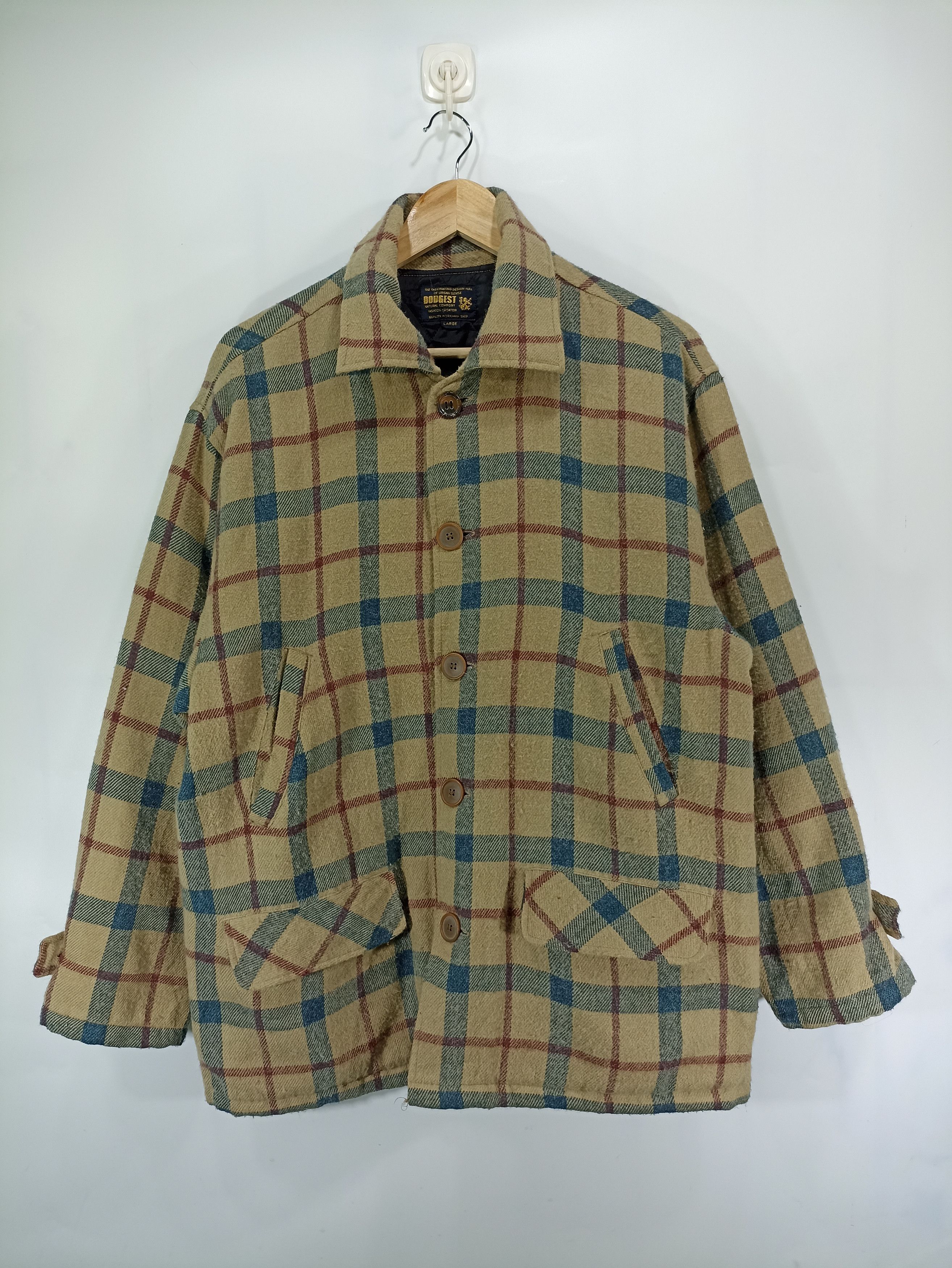 Vintage Vintage Wool Plaid jacket | Grailed