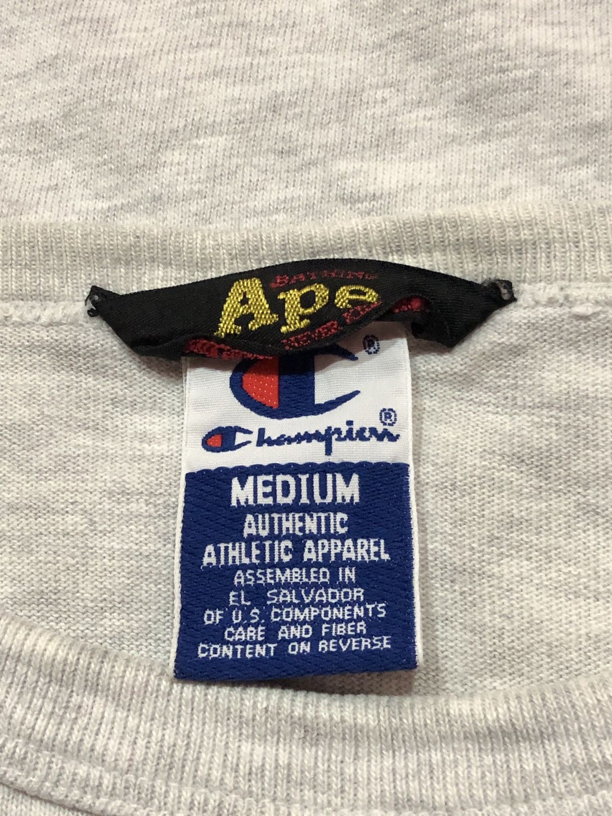 Bape × Champion 💥OG Vintage 90s Og A Bathing Ape Generals X Champion Shirts Size US M / EU 48-50 / 2 - 3 Thumbnail