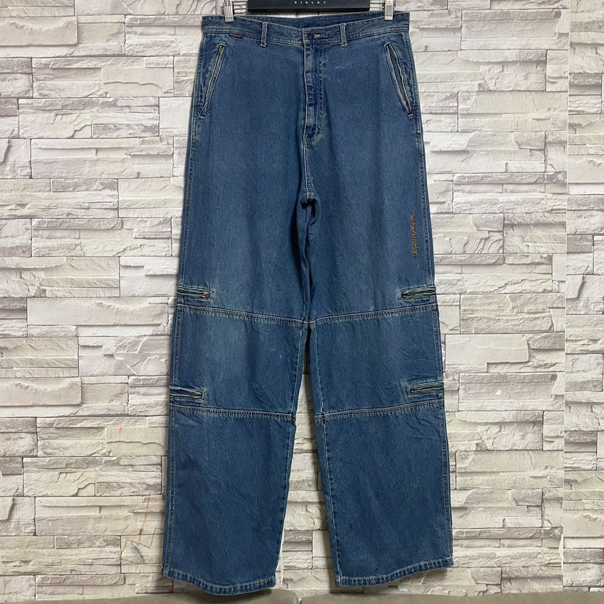 Harley Davidson Vintage Harley Davidson Denim Baggy Jeans Size US 32 / EU 48 - 3 Thumbnail