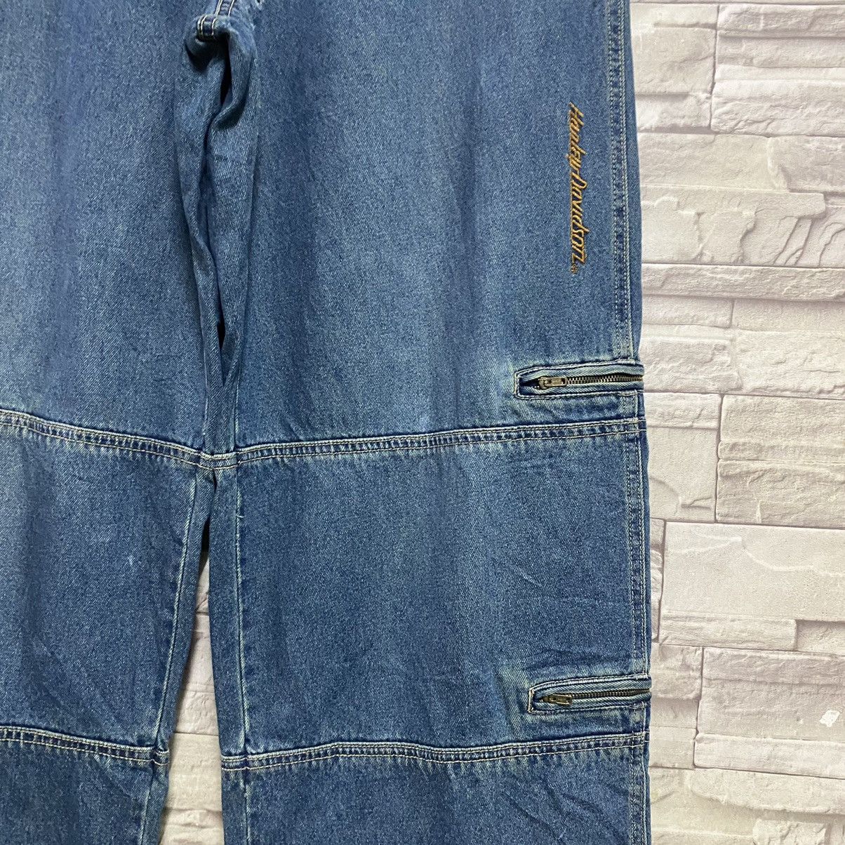 Harley Davidson Vintage Harley Davidson Denim Baggy Jeans Size US 32 / EU 48 - 7 Thumbnail