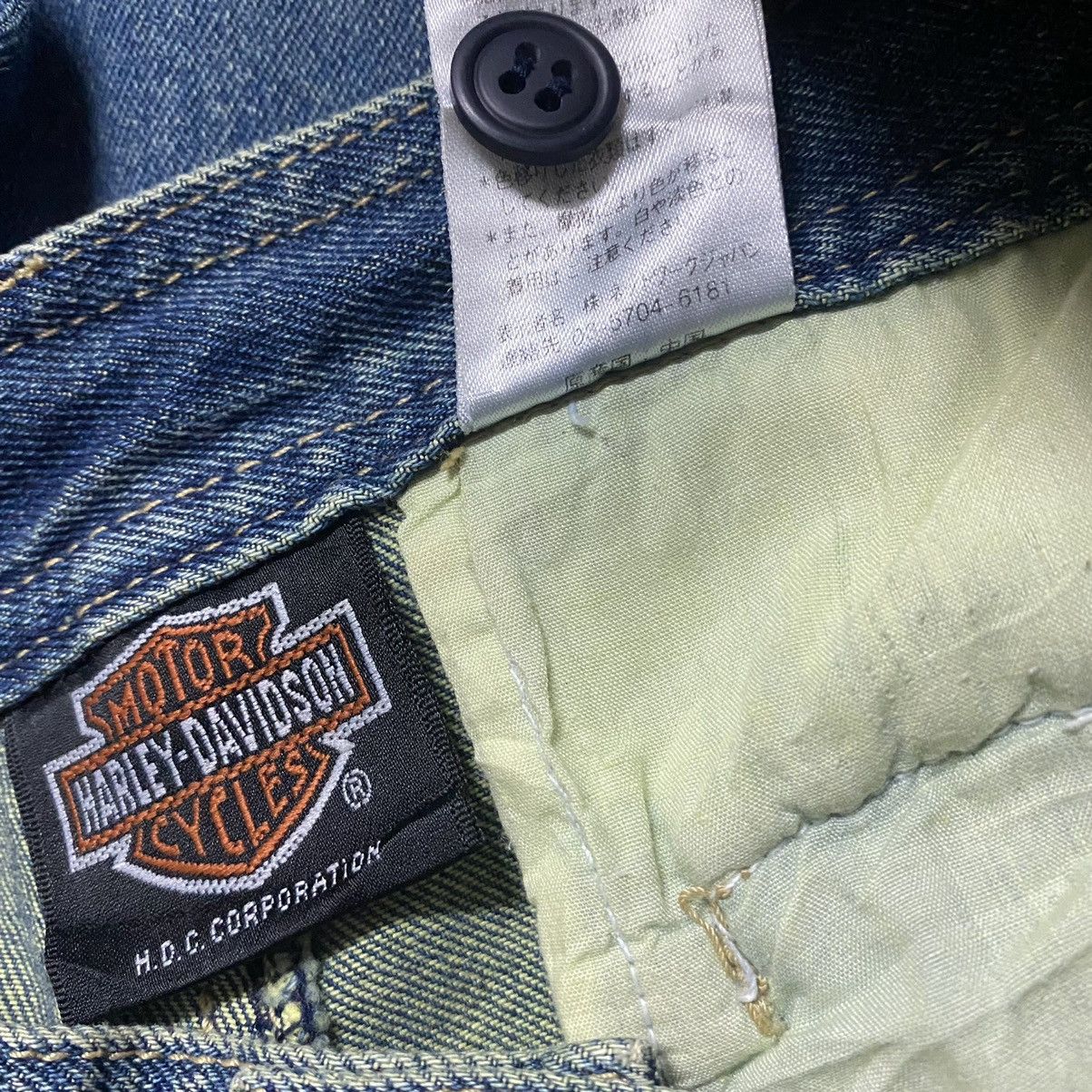 Harley Davidson Vintage Harley Davidson Denim Baggy Jeans Size US 32 / EU 48 - 17 Thumbnail