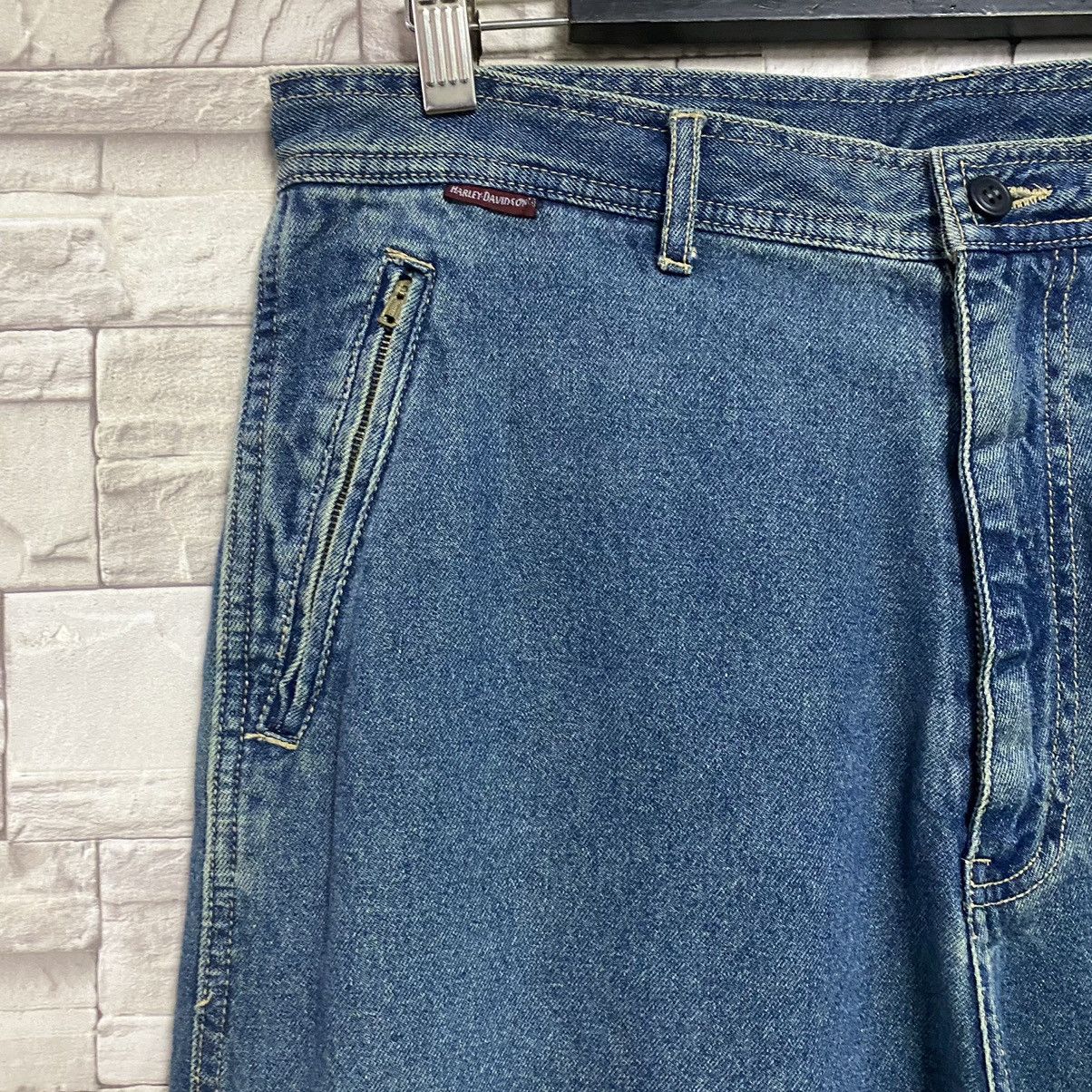 Harley Davidson Vintage Harley Davidson Denim Baggy Jeans Size US 32 / EU 48 - 5 Thumbnail