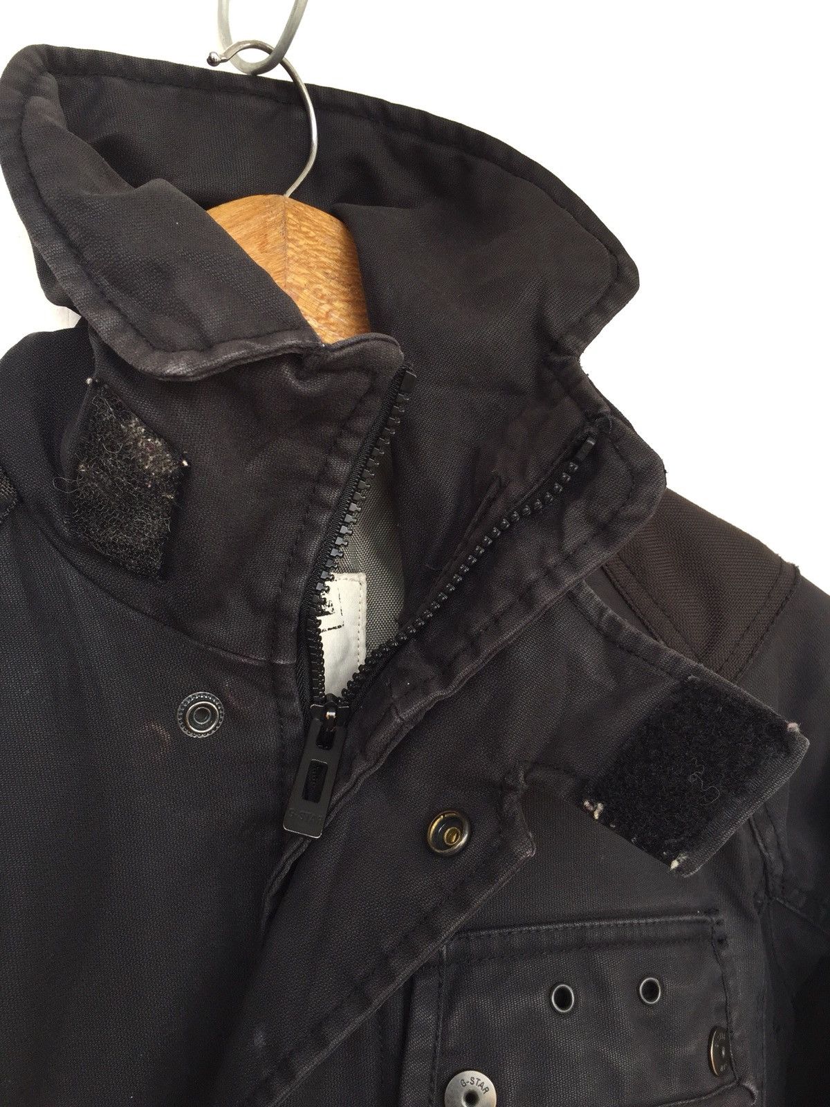 G-Star G-Star Tactical Multi Pocket Waxed Biker Jacket Size US S / EU 44-46 / 1 - 8 Thumbnail