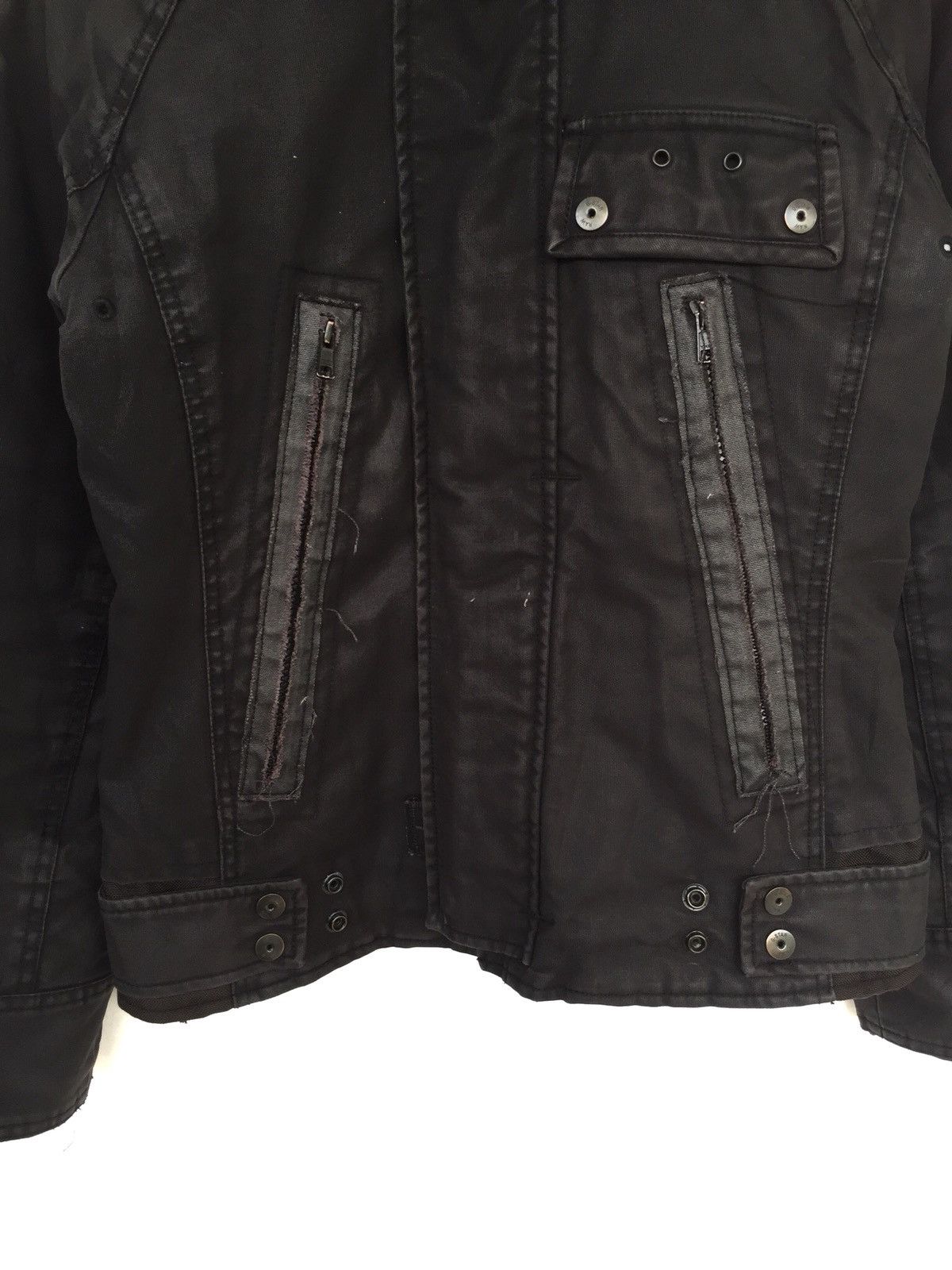 G-Star G-Star Tactical Multi Pocket Waxed Biker Jacket Size US S / EU 44-46 / 1 - 3 Thumbnail