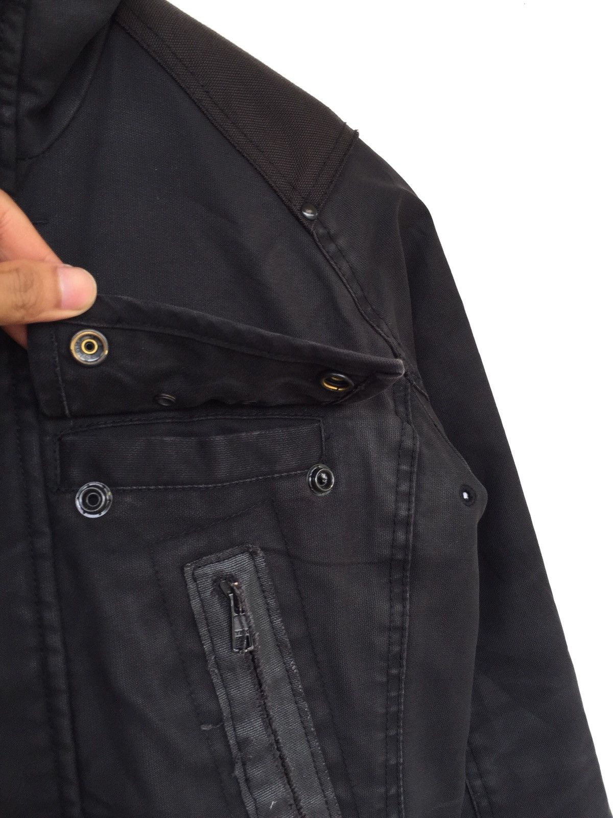G-Star G-Star Tactical Multi Pocket Waxed Biker Jacket Size US S / EU 44-46 / 1 - 5 Thumbnail