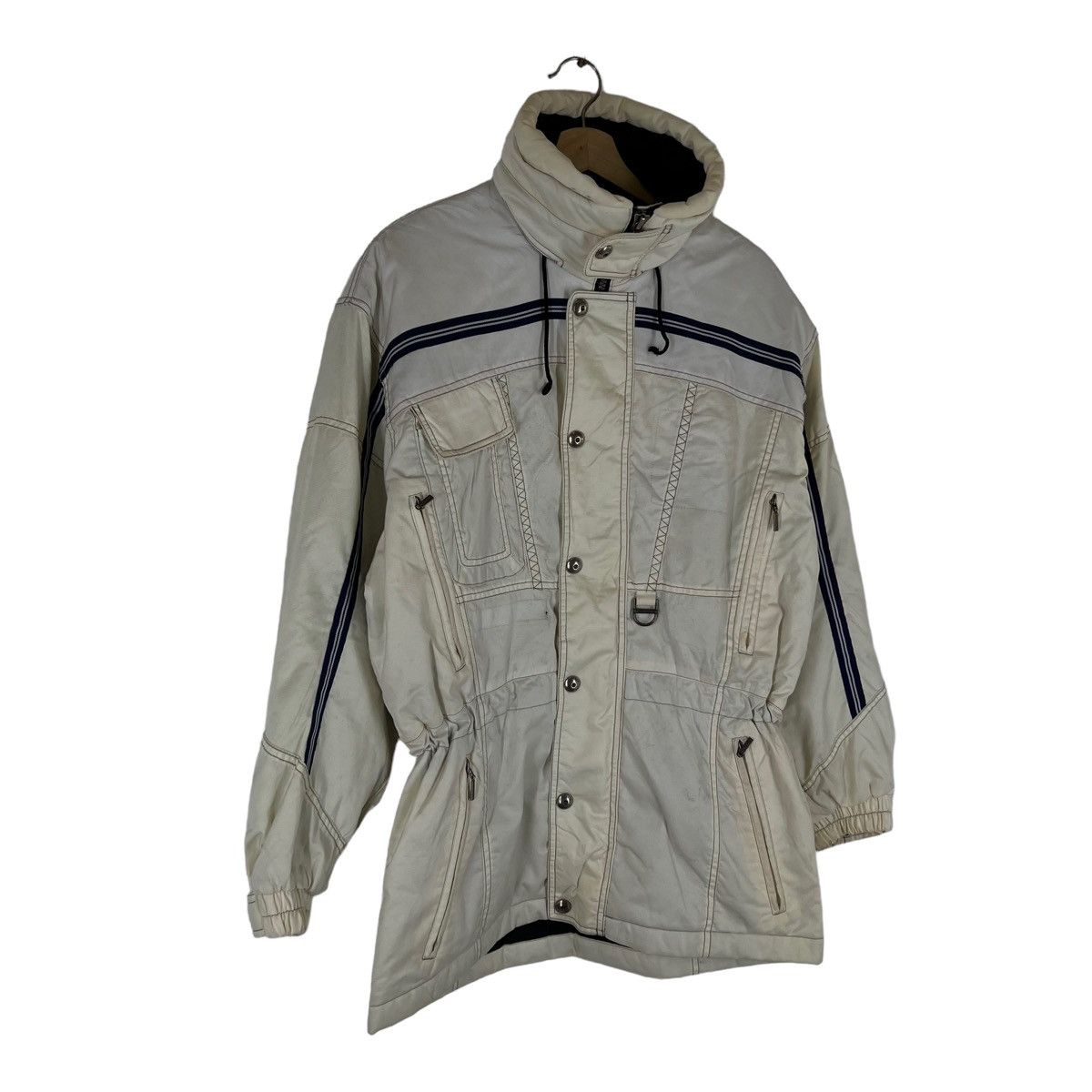 Japanese Brand VINTAGE SKI JACKET PARACHUTE DESIGN DESCENTE JAPAN Size US M / EU 48-50 / 2 - 2 Thumbnail