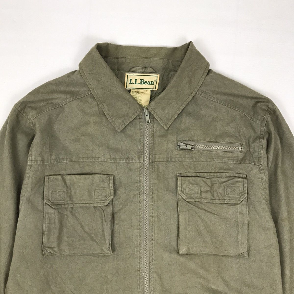 L.L. Bean × Vintage Vintage L.L Bean Tactical Pocket Cargo Jacket Size US L / EU 52-54 / 3 - 4 Thumbnail