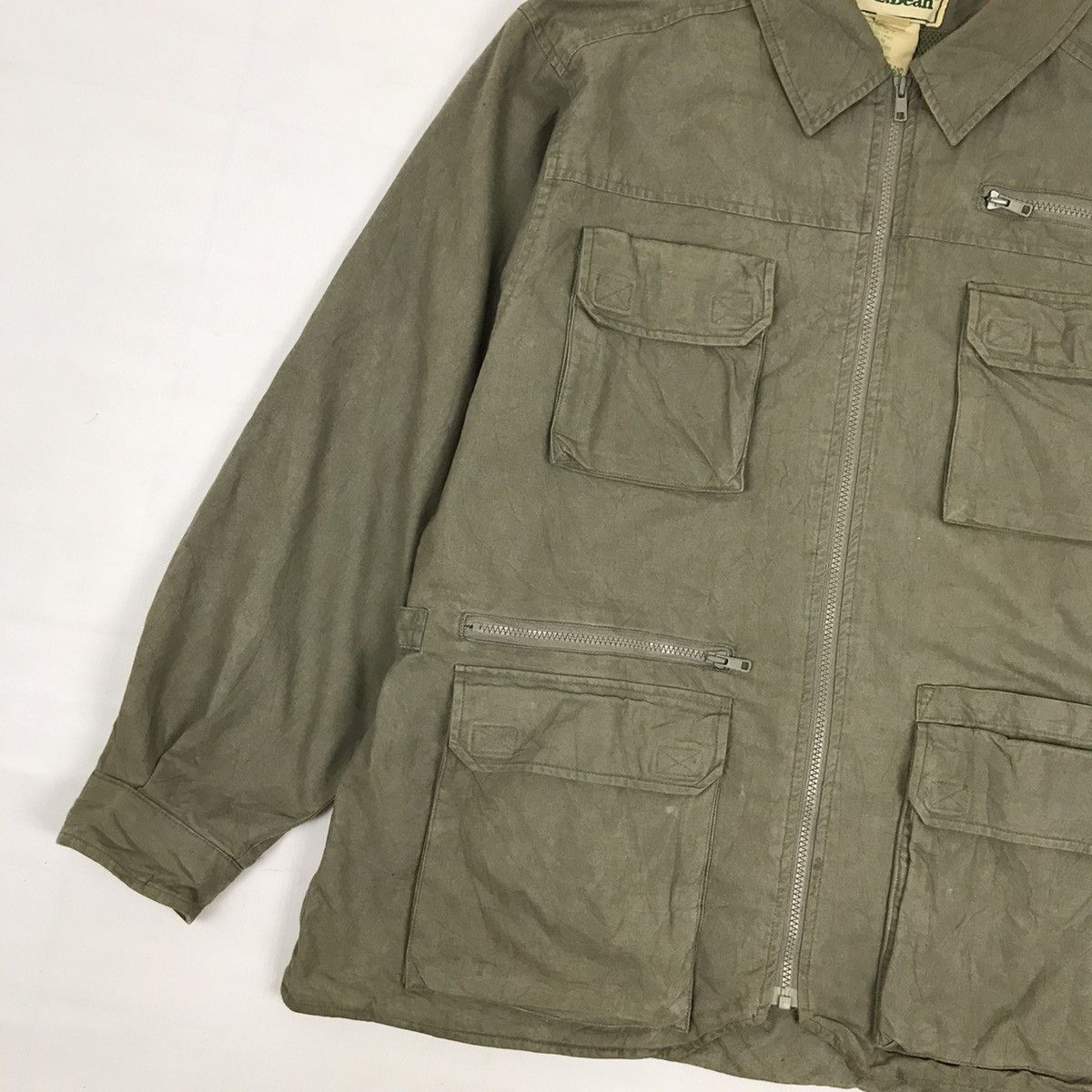 L.L. Bean × Vintage Vintage L.L Bean Tactical Pocket Cargo Jacket Size US L / EU 52-54 / 3 - 2 Thumbnail