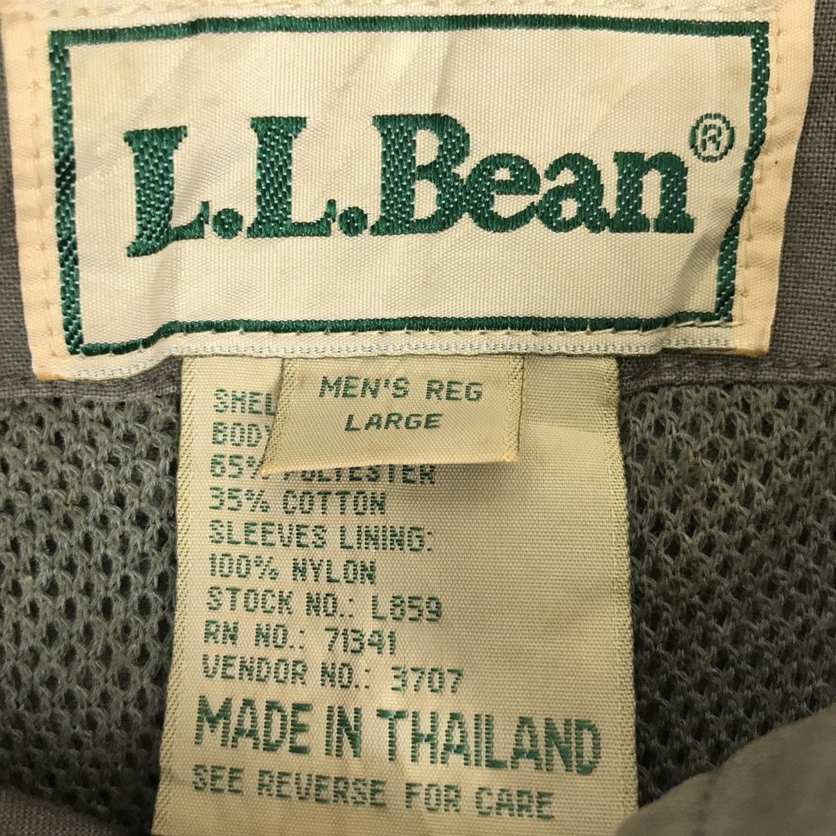 L.L. Bean × Vintage Vintage L.L Bean Tactical Pocket Cargo Jacket Size US L / EU 52-54 / 3 - 8 Thumbnail