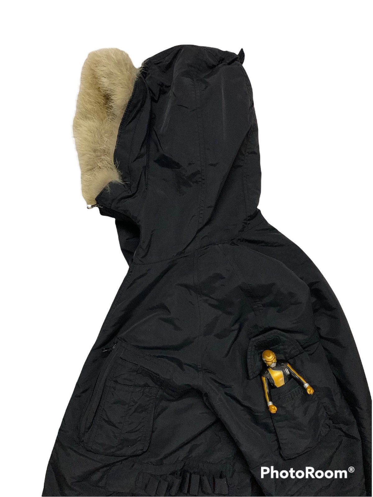 PPFM × Voodoo Tactical PPFM Tactical Military Fur Hooded Black Jacket Size US M / EU 48-50 / 2 - 7 Thumbnail