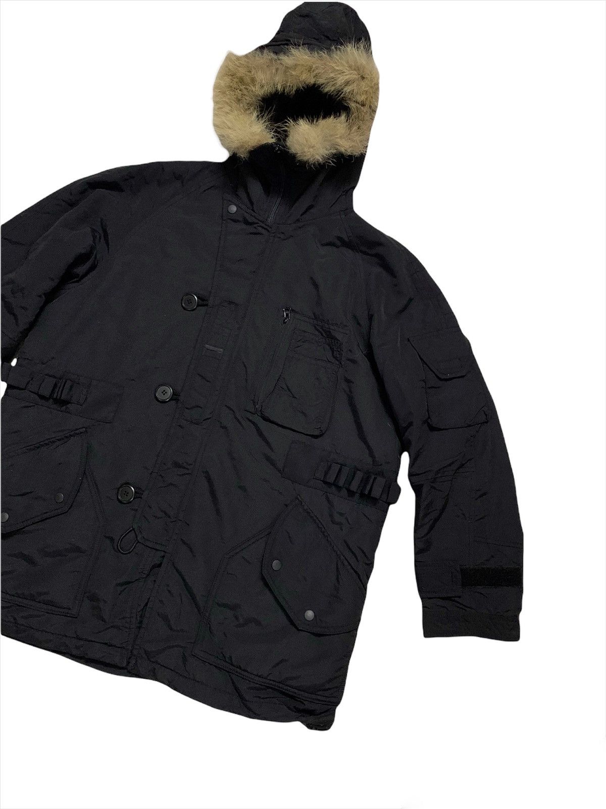 PPFM × Voodoo Tactical PPFM Tactical Military Fur Hooded Black Jacket Size US M / EU 48-50 / 2 - 5 Thumbnail