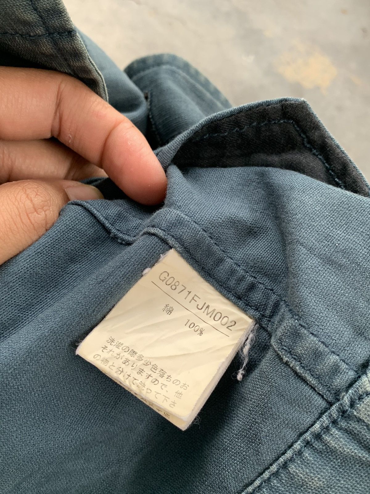 Japanese Brand JapaneseBrand Trashed Distressed Style Kapital Worker Jacket Size US M / EU 48-50 / 2 - 5 Thumbnail
