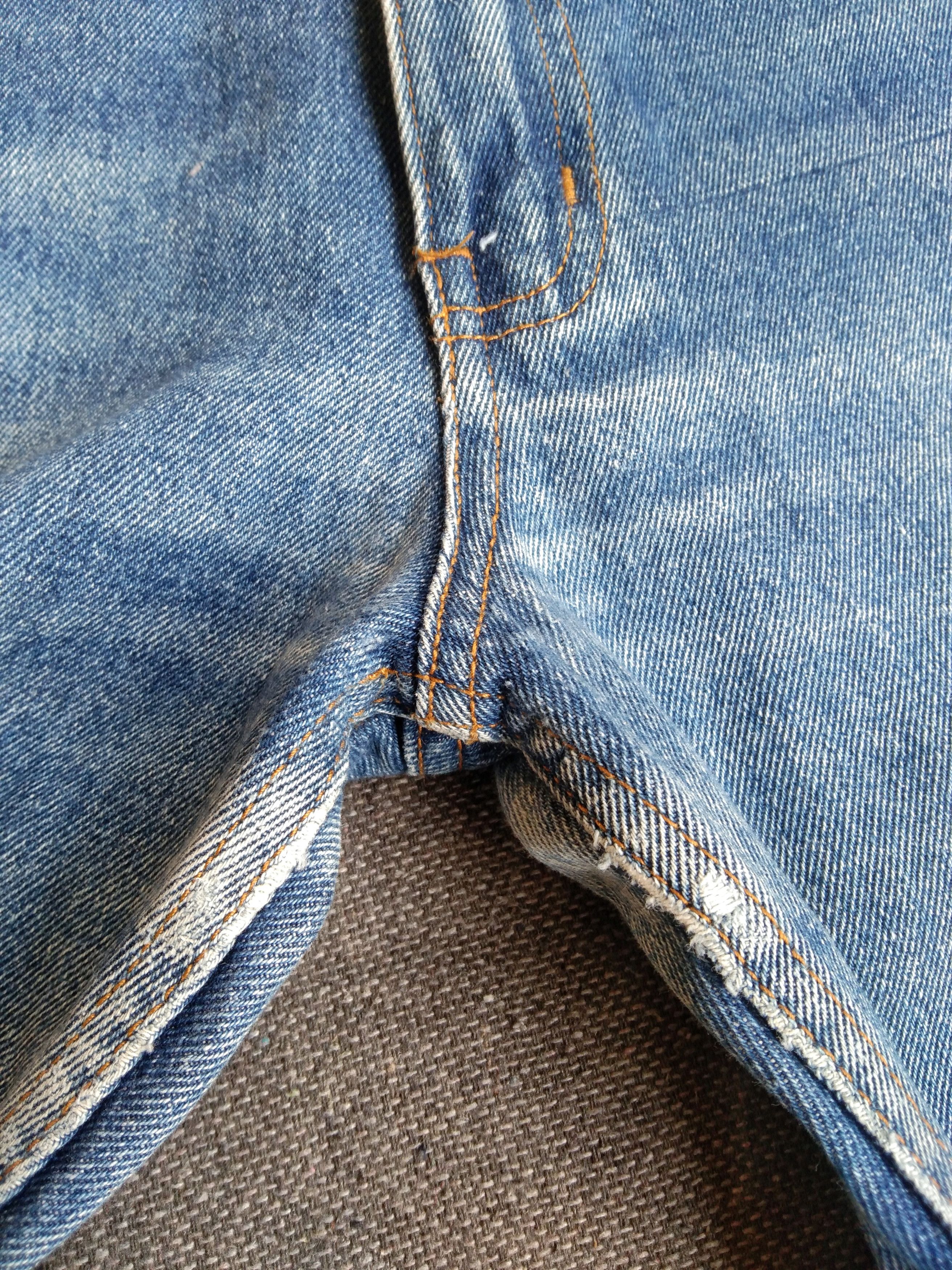 Levi's Vintage Levi's Jeans 505 Distressed Faded Blue Denim 27x28 Size US 27 - 6 Thumbnail