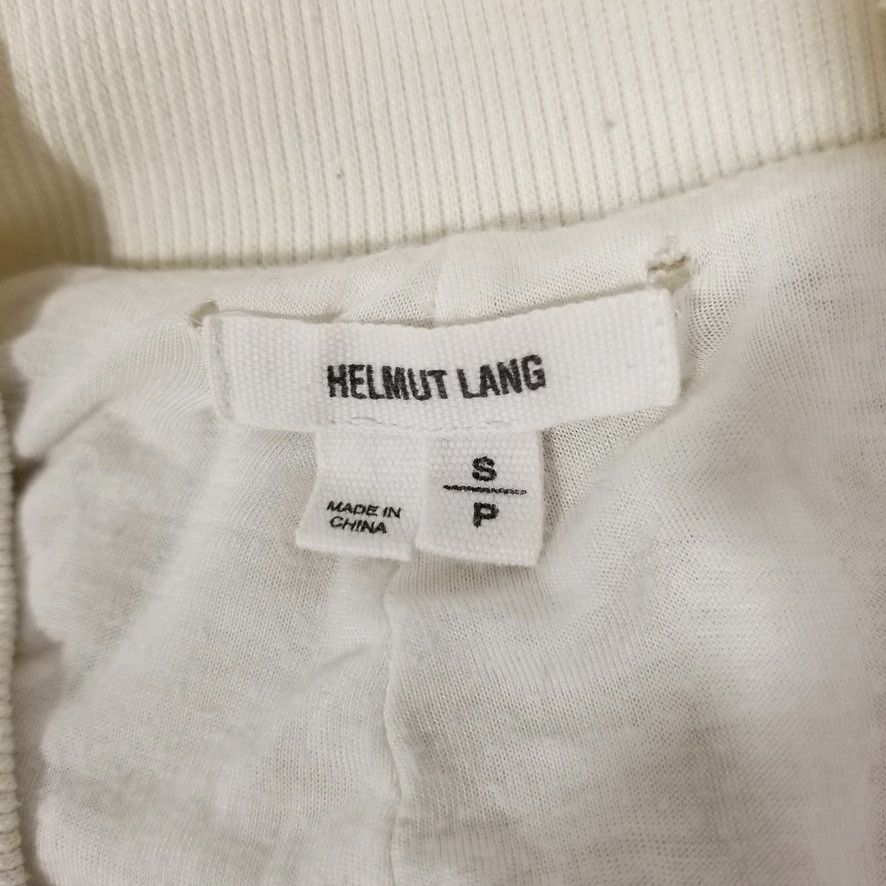 Helmut Lang Helmut Lang Distressed Dove White Zip Wool Sweater Size US S / EU 44-46 / 1 - 4 Thumbnail