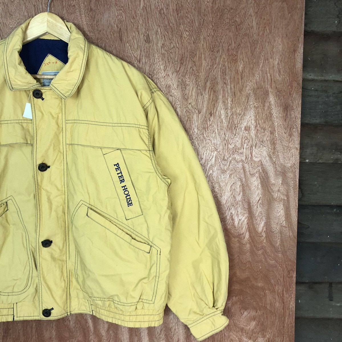 Japanese Brand DLL Peter House Yellow vintage Light Jacket #1381 Size US M / EU 48-50 / 2 - 5 Thumbnail
