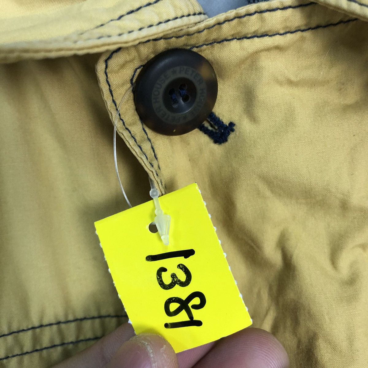 Japanese Brand DLL Peter House Yellow vintage Light Jacket #1381 Size US M / EU 48-50 / 2 - 11 Thumbnail