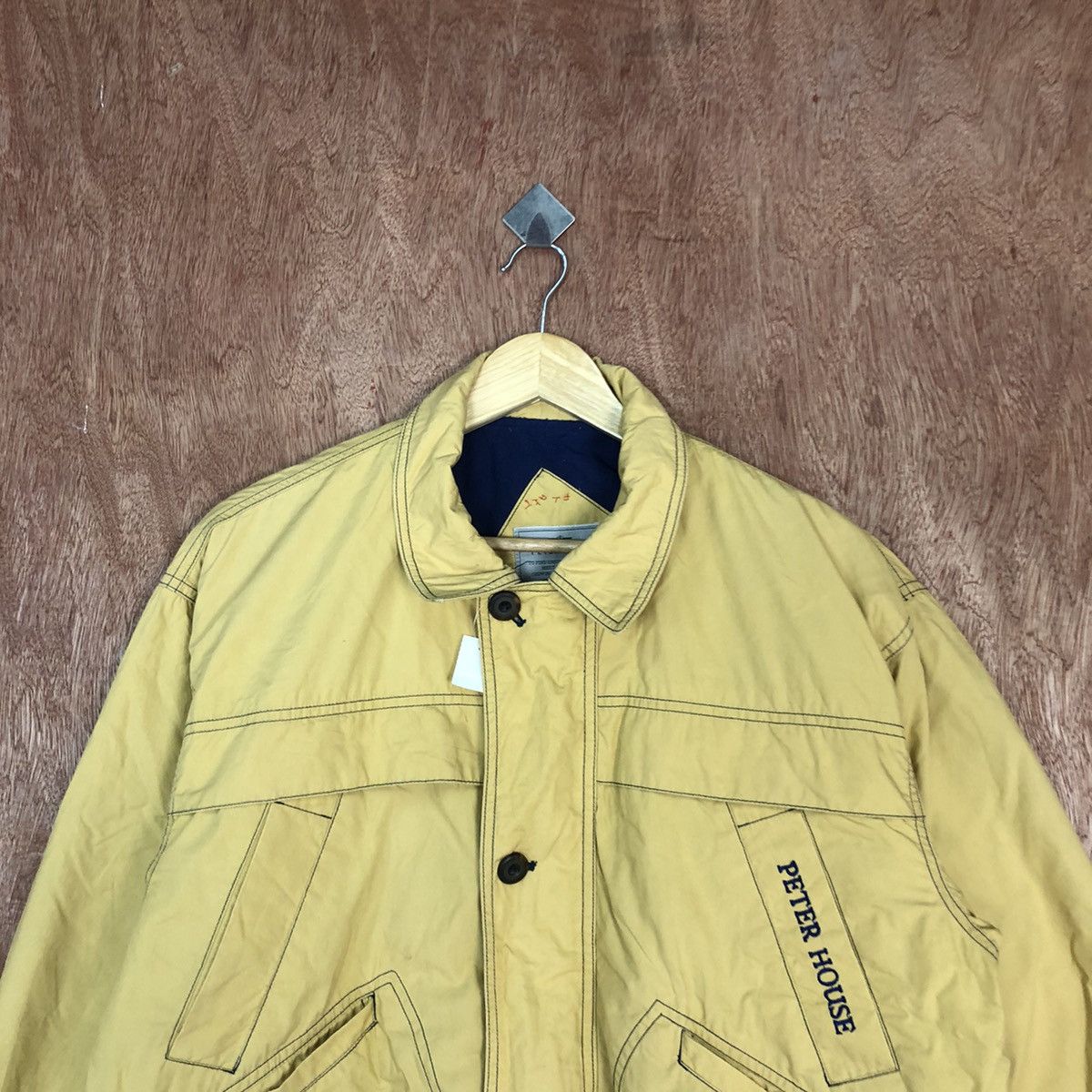 Japanese Brand DLL Peter House Yellow vintage Light Jacket #1381 Size US M / EU 48-50 / 2 - 2 Thumbnail