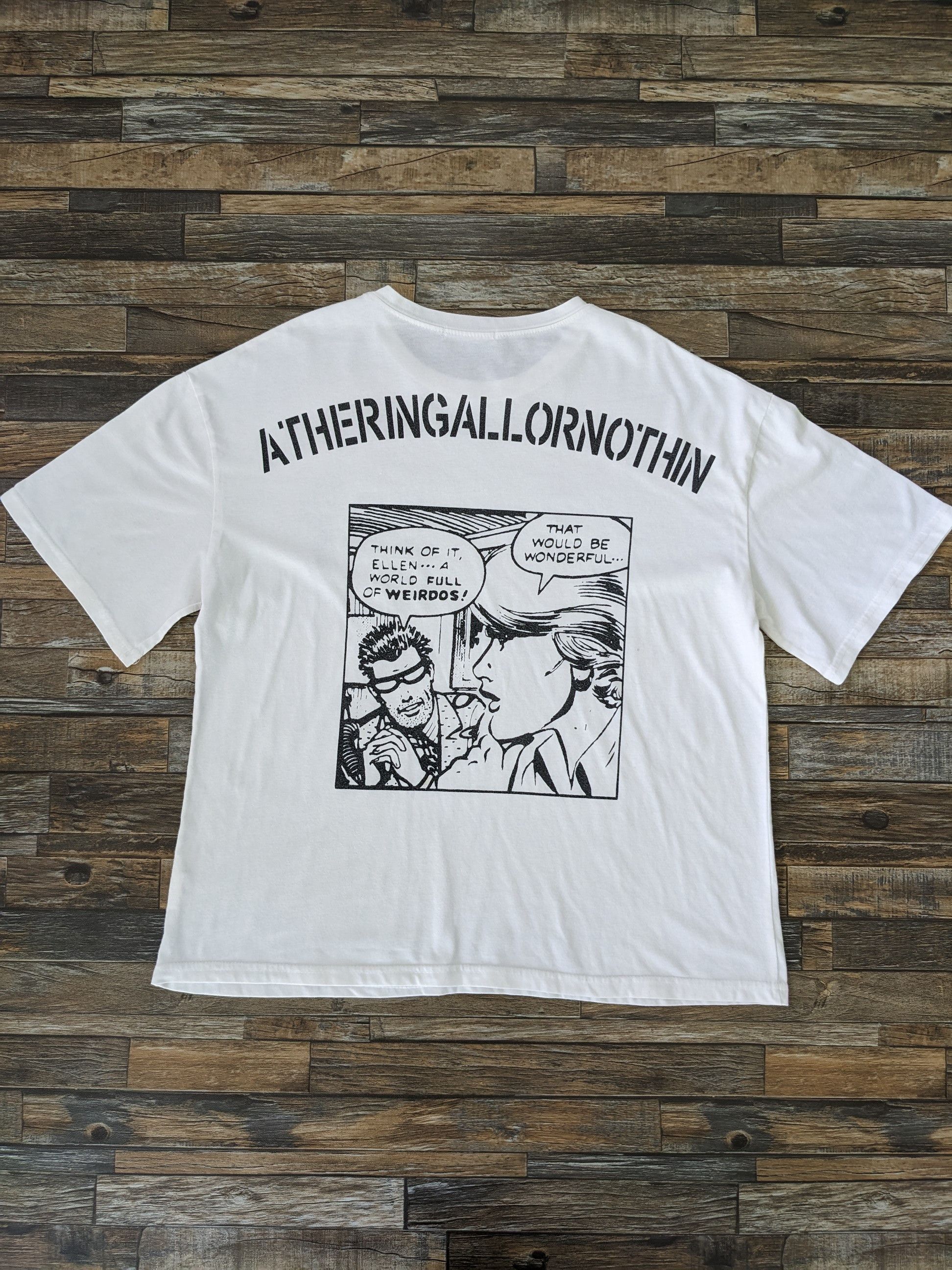 Japanese Brand × Vintage Vintage T Shirt A The Ring All Or No Thin Size US M / EU 48-50 / 2 - 1 Thumbnail