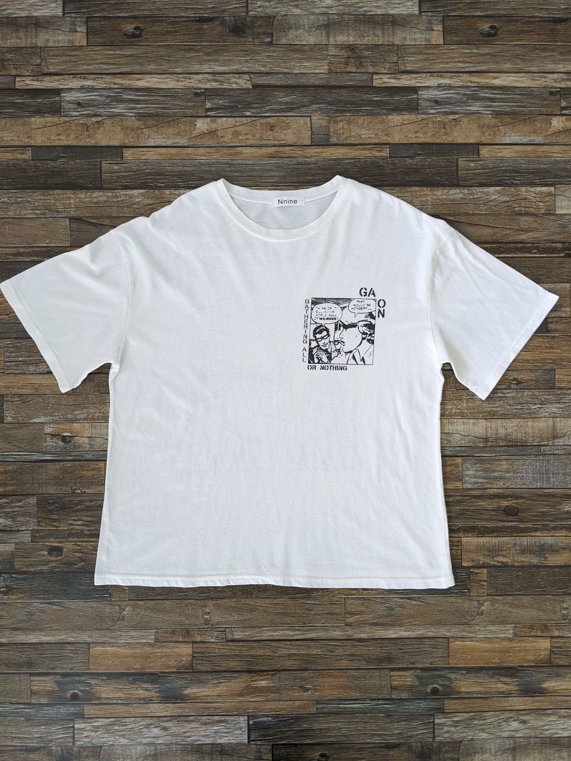 Japanese Brand × Vintage Vintage T Shirt A The Ring All Or No Thin Size US M / EU 48-50 / 2 - 2 Thumbnail