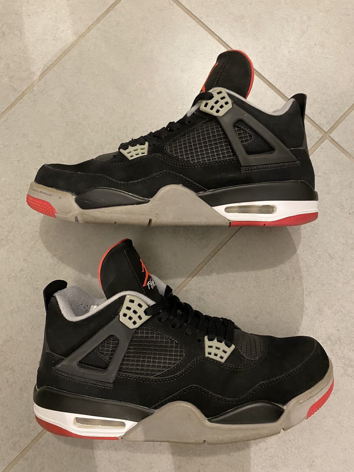 Jordan Brand × Nike ‘12 Air Jordan 4 Retro Bred Size US 10.5 / EU 43-44 - 1 Thumbnail