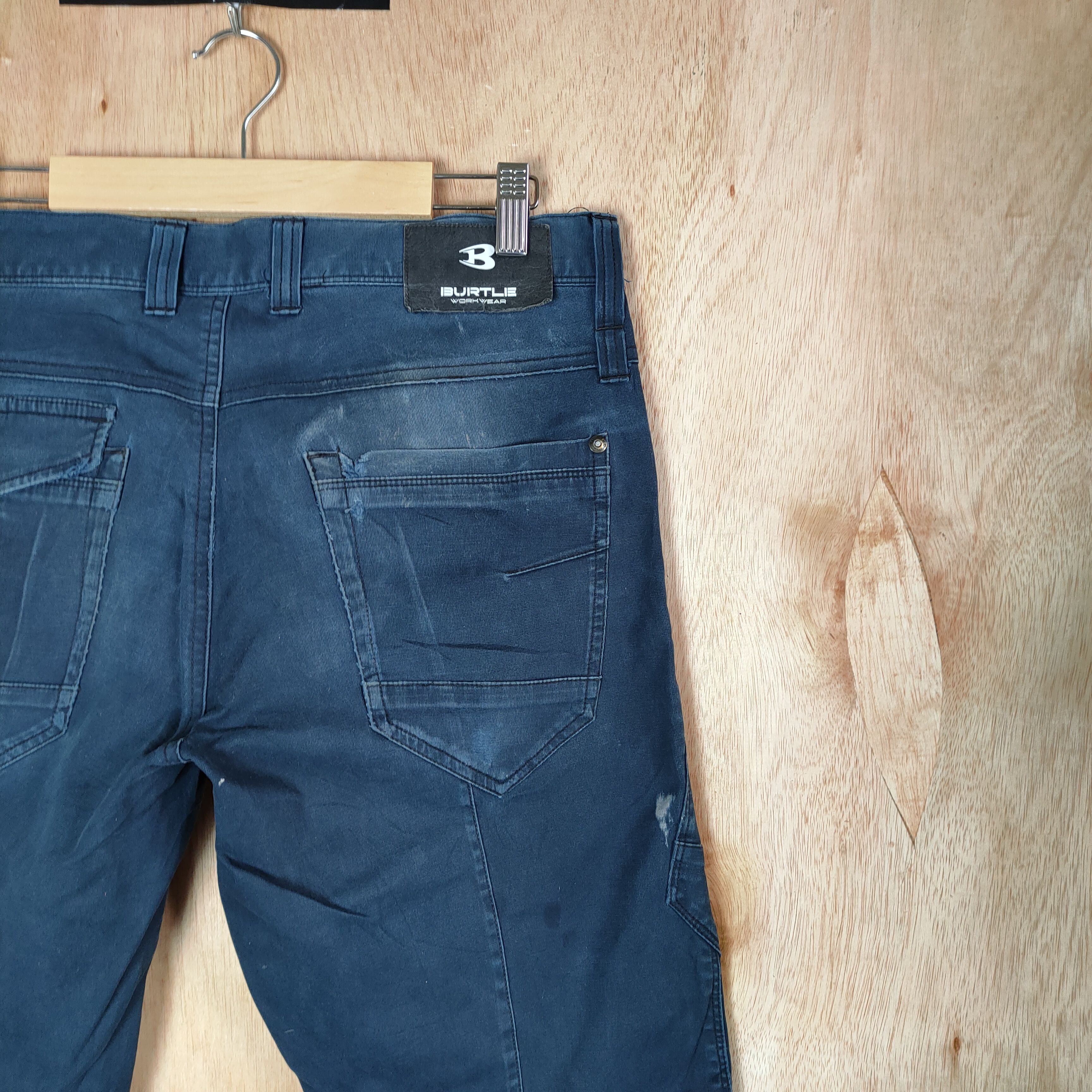 Japanese Brand JAPANESE BRAND FADED VINTAGE CARGO PANTS DAMAGE KNEE Size US 32 / EU 48 - 11 Thumbnail