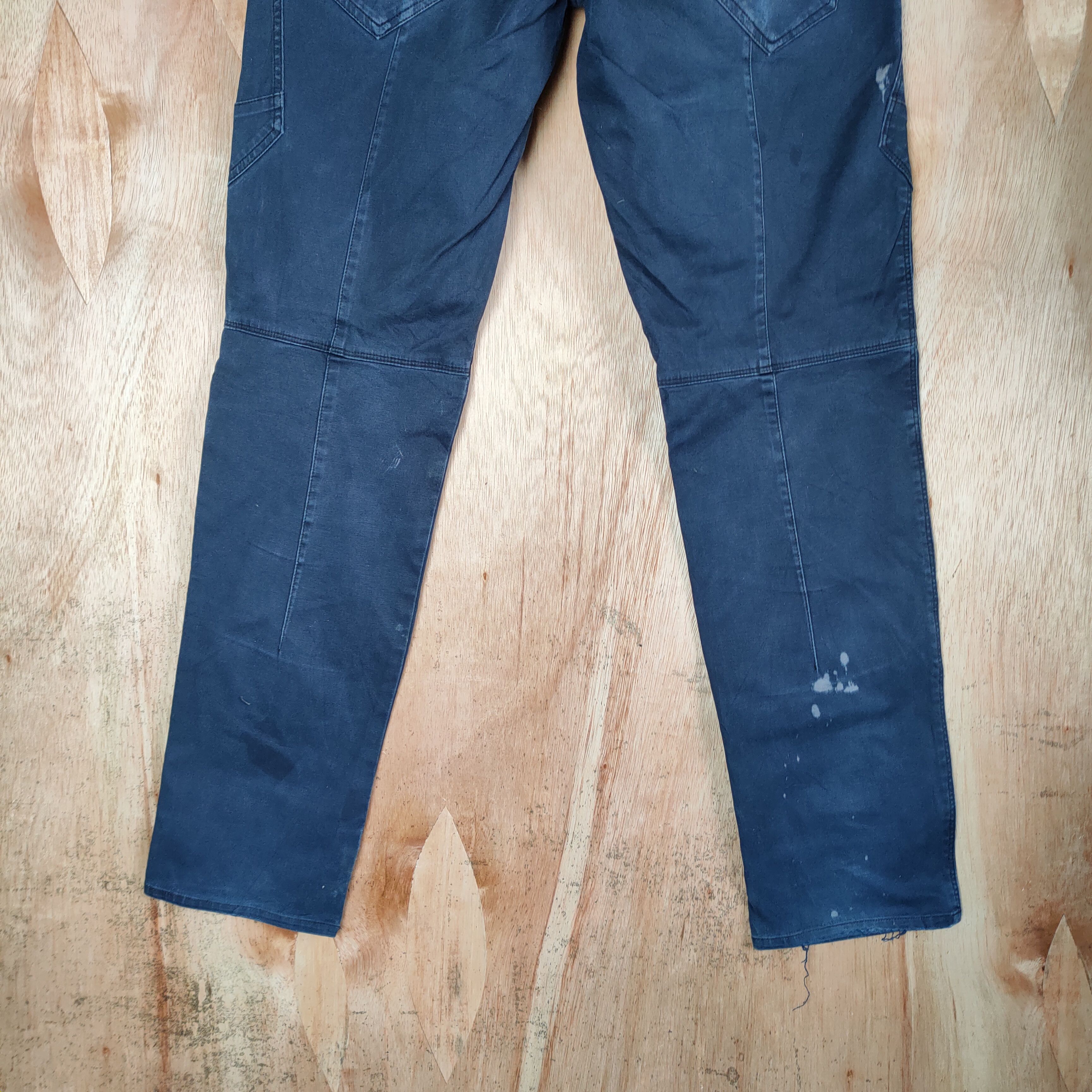Japanese Brand JAPANESE BRAND FADED VINTAGE CARGO PANTS DAMAGE KNEE Size US 32 / EU 48 - 10 Thumbnail