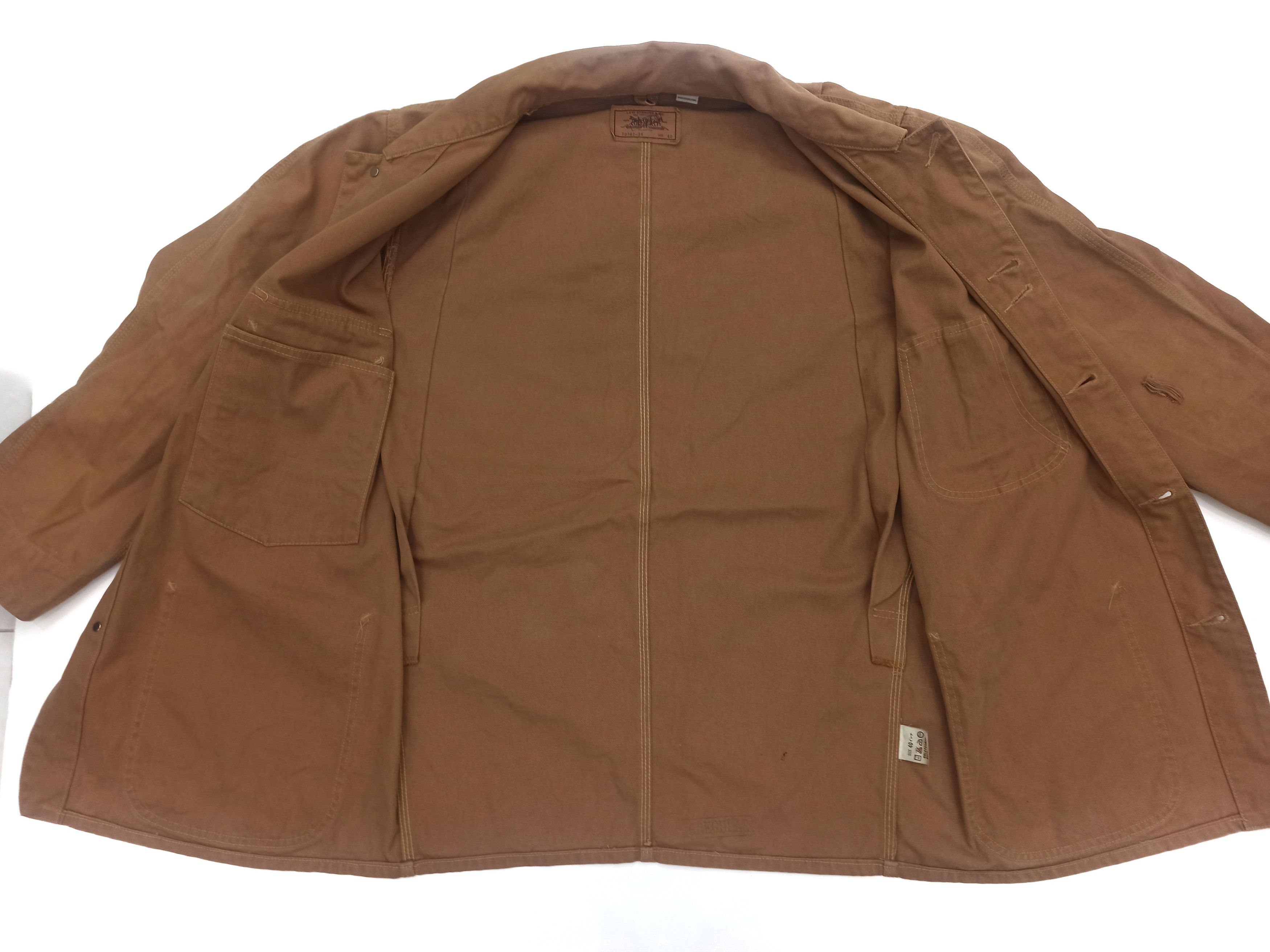 Levi's × Levi's Made & Crafted × Levi's Vintage Clothing Vintage Levi's Work Wear Duck Canvas Chore Jacket Size US XL / EU 56 / 4 - 3 Thumbnail