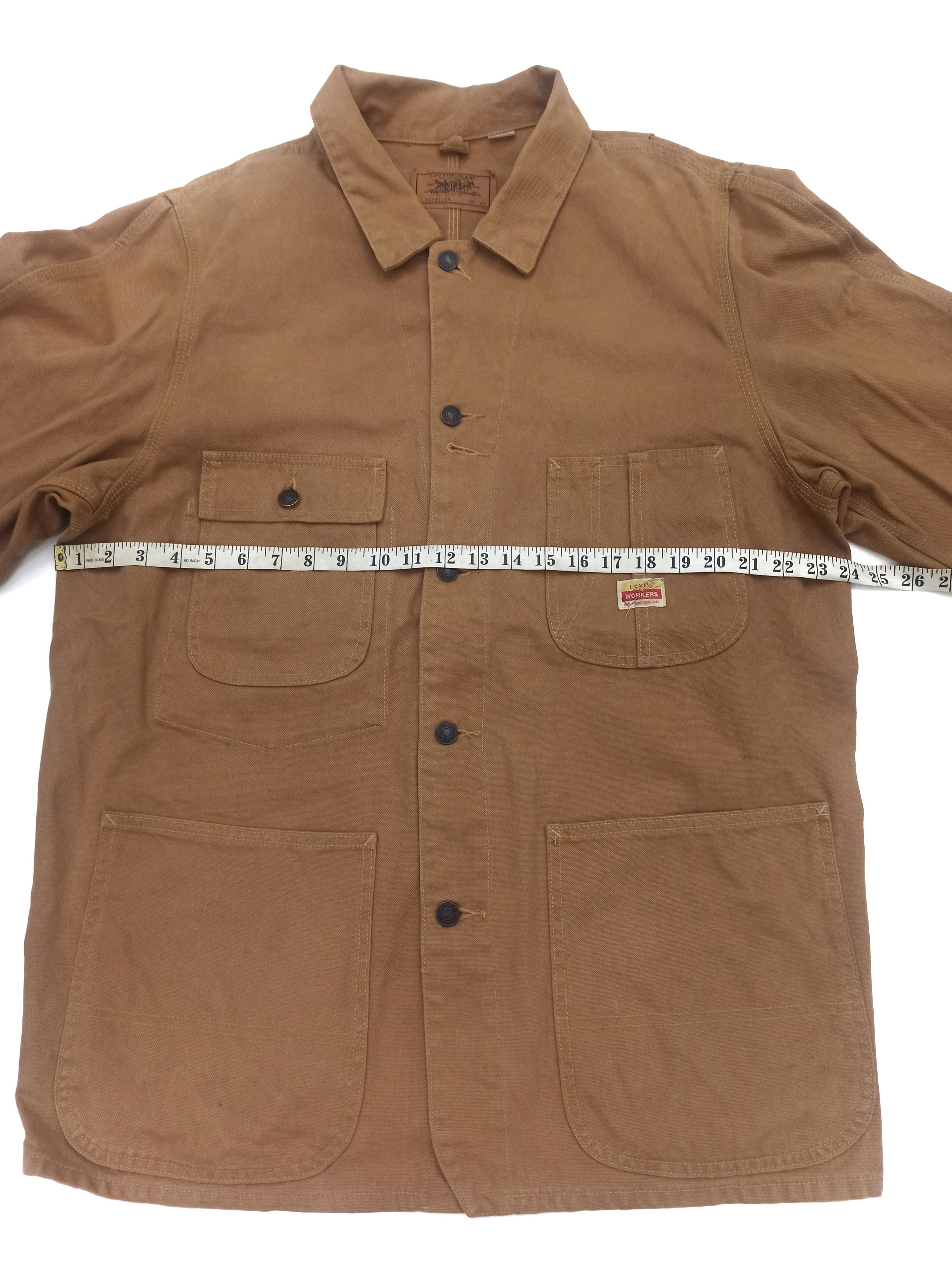 Levi's × Levi's Made & Crafted × Levi's Vintage Clothing Vintage Levi's Work Wear Duck Canvas Chore Jacket Size US XL / EU 56 / 4 - 10 Thumbnail
