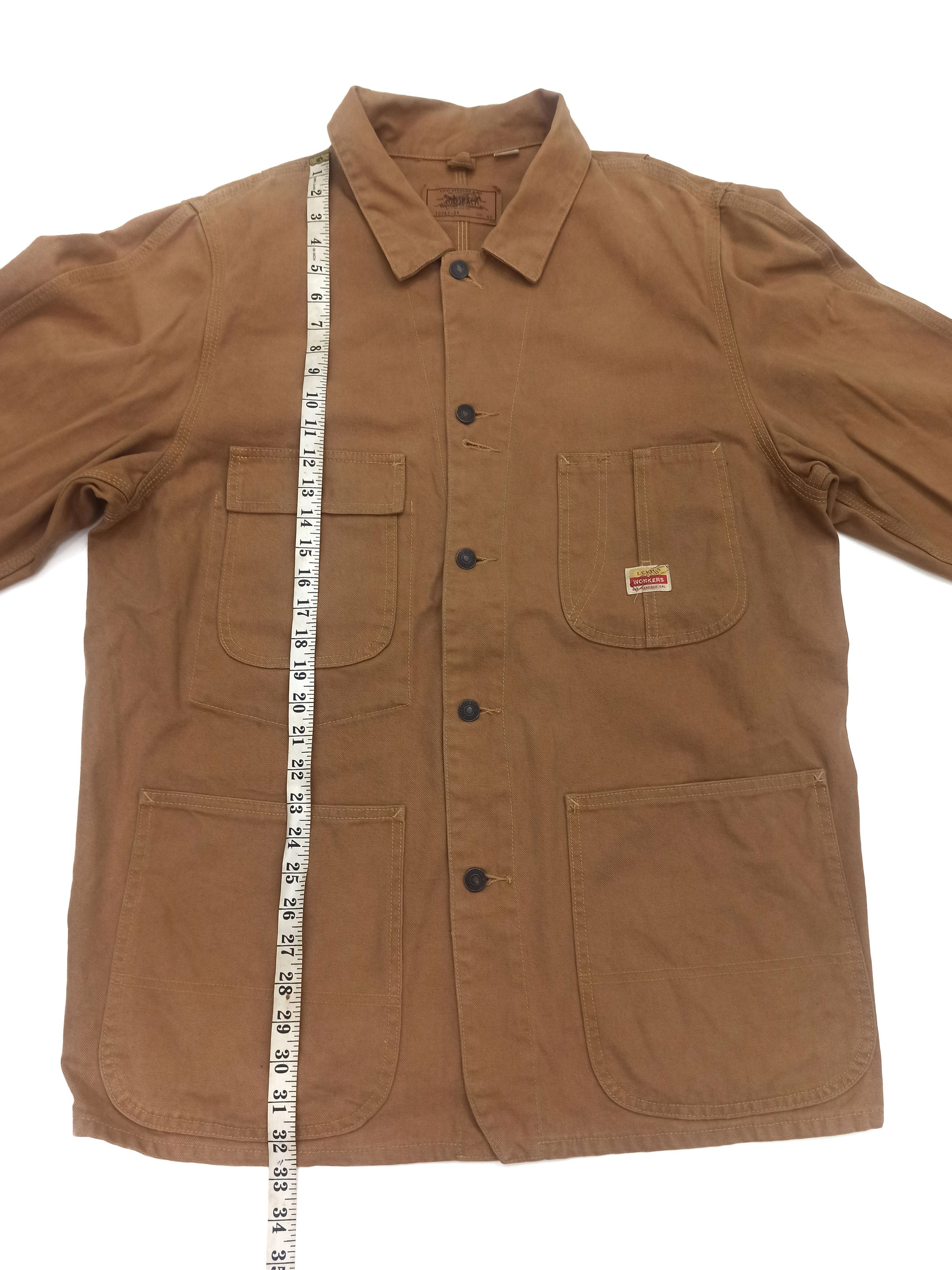 Levi's × Levi's Made & Crafted × Levi's Vintage Clothing Vintage Levi's Work Wear Duck Canvas Chore Jacket Size US XL / EU 56 / 4 - 9 Thumbnail