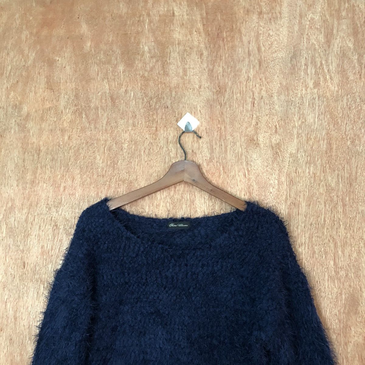 Homespun Knitwear Nano Universe Shag Shaggy soft Fur Mohair Knitwear #6463 Size US XS / EU 42 / 0 - 2 Thumbnail