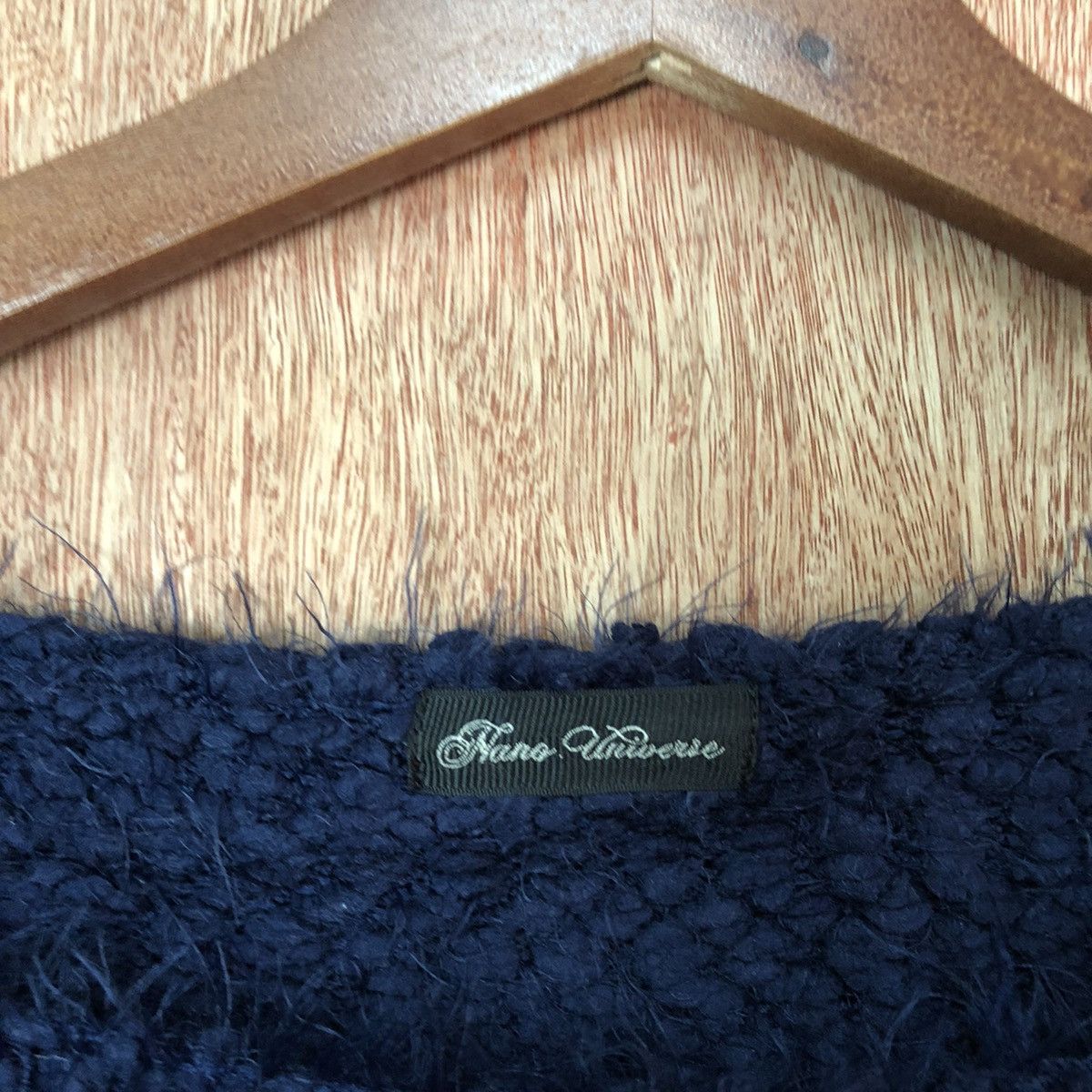 Homespun Knitwear Nano Universe Shag Shaggy soft Fur Mohair Knitwear #6463 Size US XS / EU 42 / 0 - 4 Thumbnail