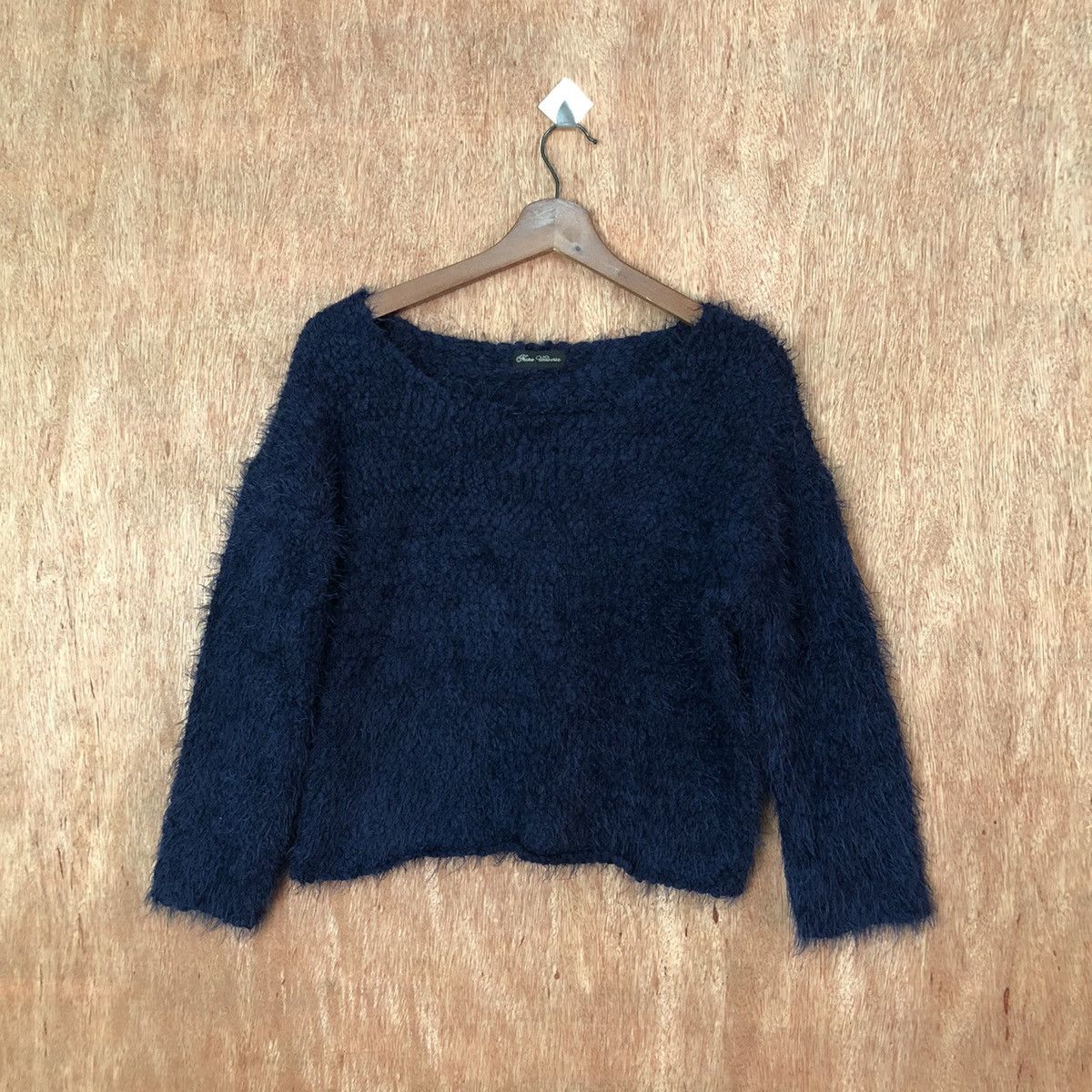 Homespun Knitwear Nano Universe Shag Shaggy soft Fur Mohair Knitwear #6463 Size US XS / EU 42 / 0 - 1 Thumbnail