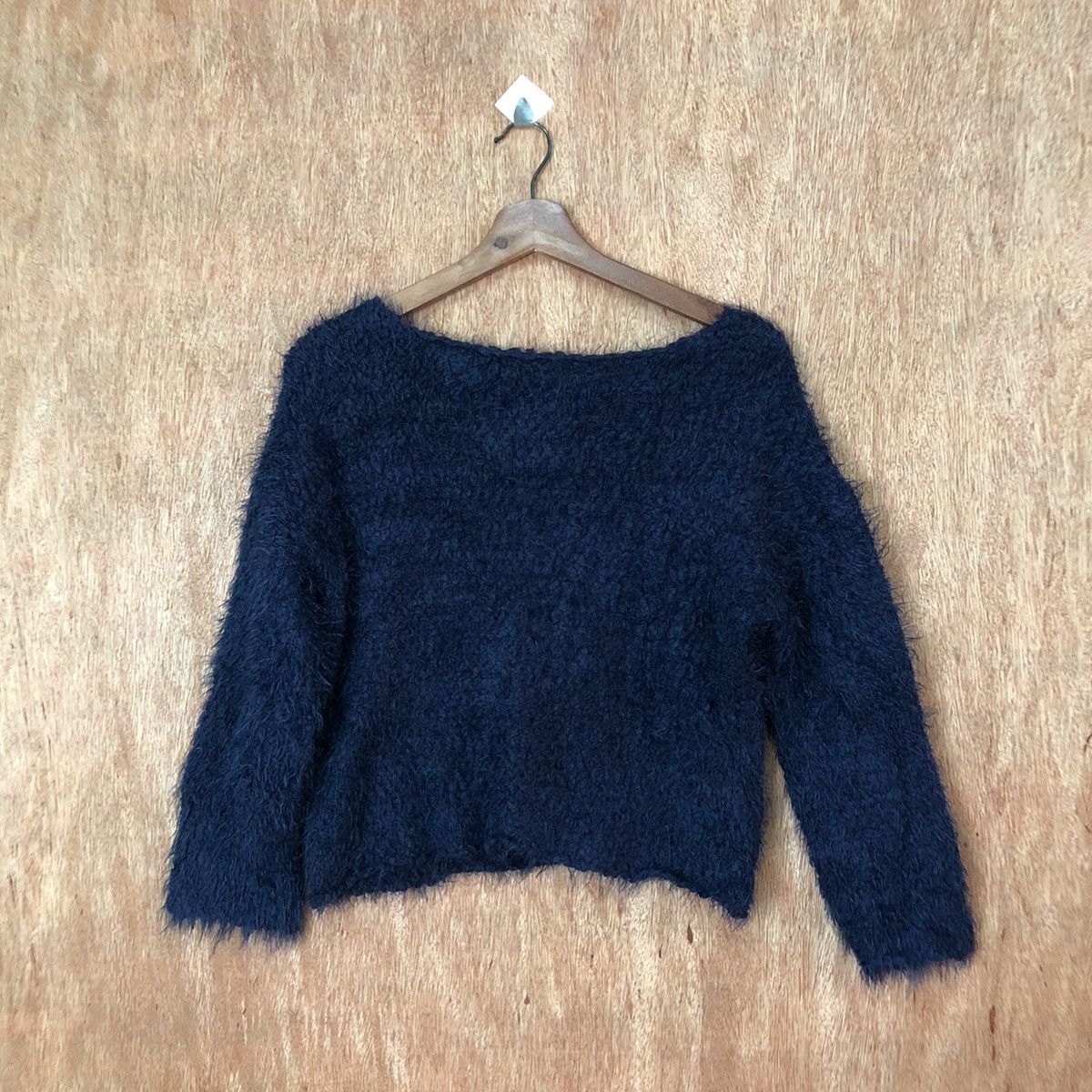 Homespun Knitwear Nano Universe Shag Shaggy soft Fur Mohair Knitwear #6463 Size US XS / EU 42 / 0 - 6 Thumbnail