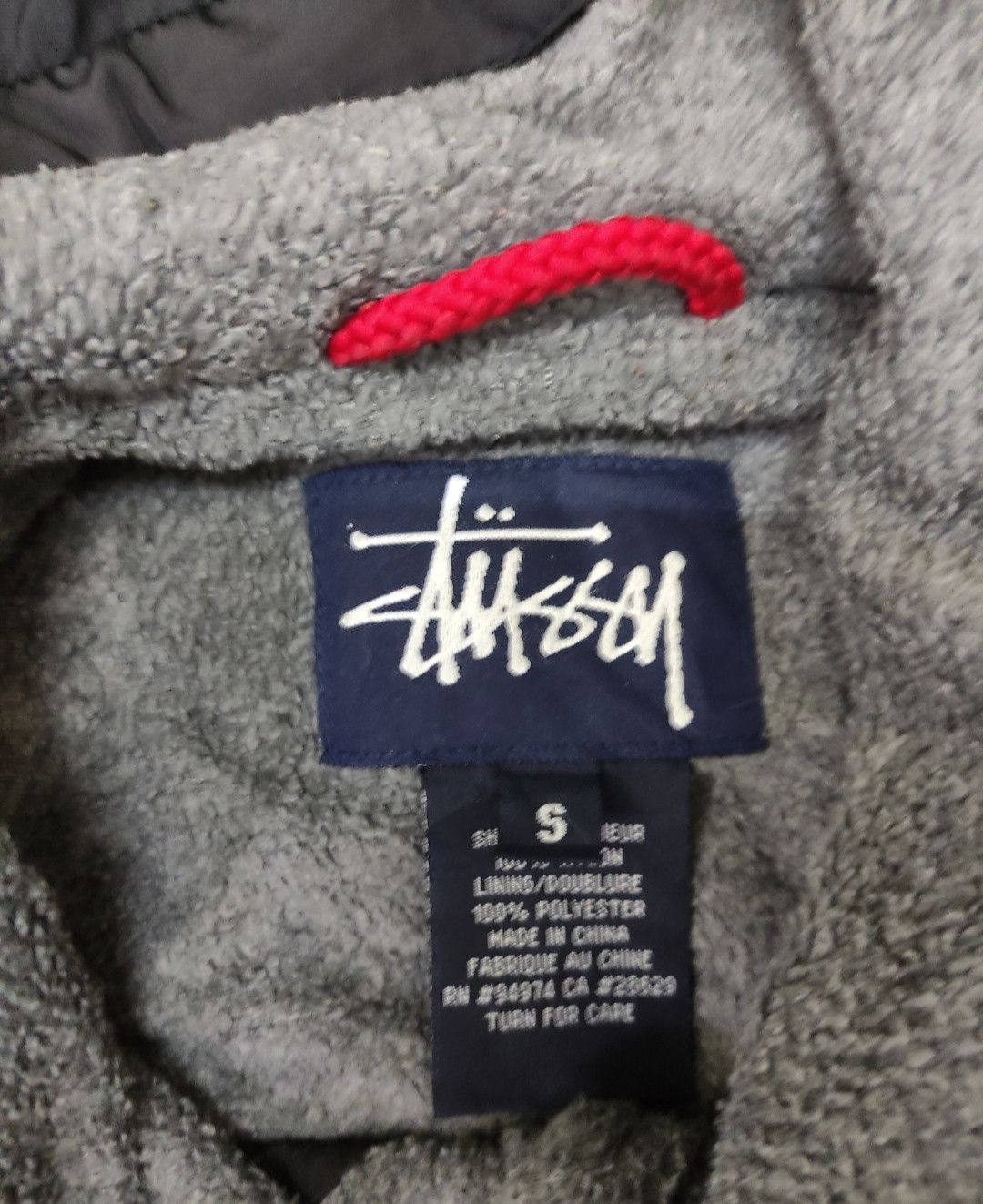Stussy Vintage Stussy Hoodie Jacket Size US S / EU 44-46 / 1 - 15 Thumbnail