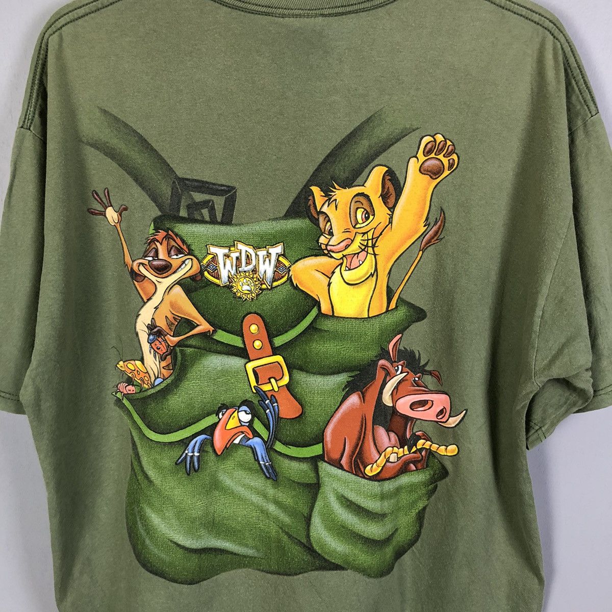 Disney Vintage Disney The Lion King Movie Tshirt Size US M / EU 48-50 / 2 - 2 Thumbnail