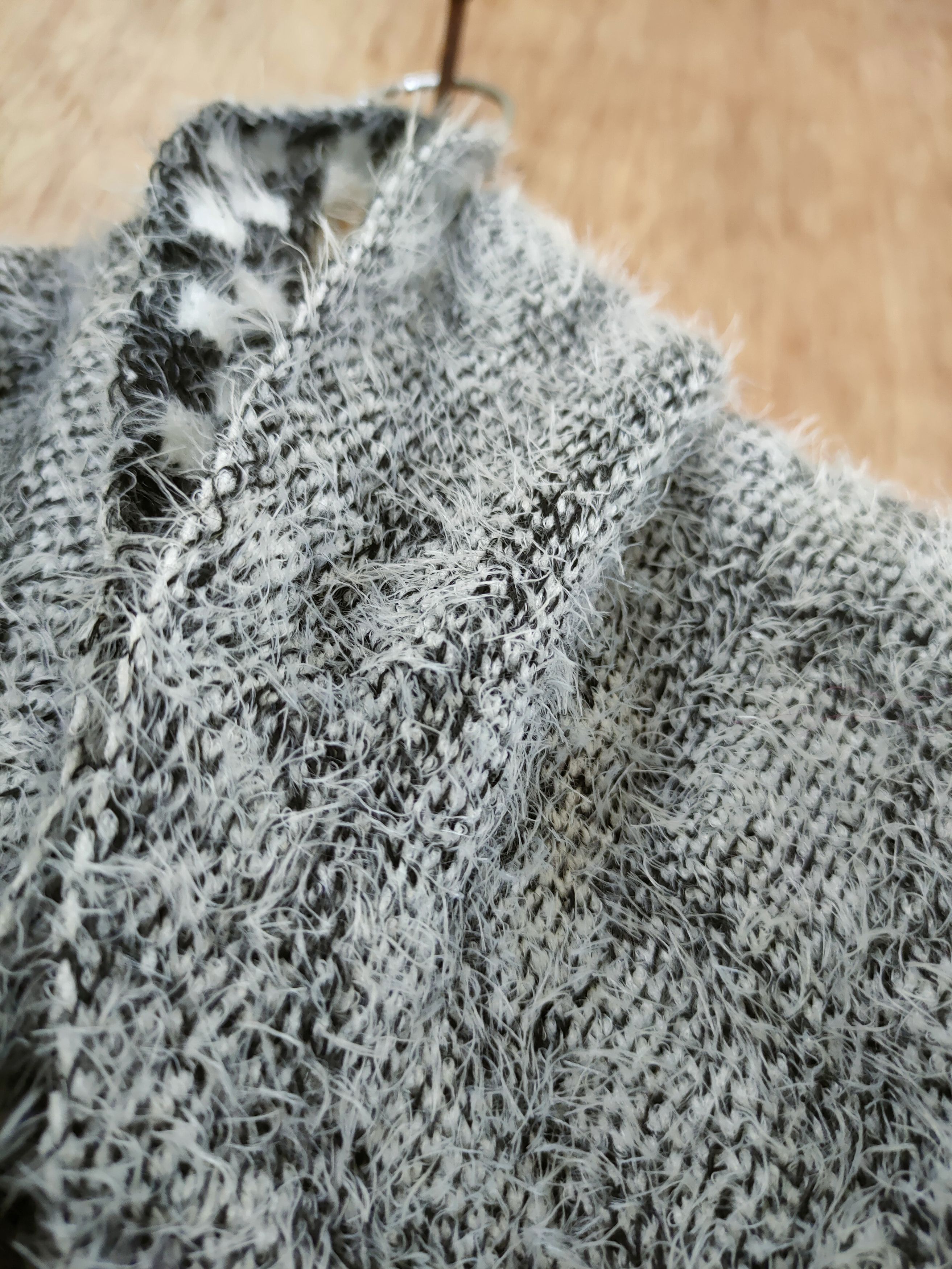Vintage DL Navajo cardigan vest mohair fur shaggy japan #46-508 Size US S / EU 44-46 / 1 - 10 Thumbnail