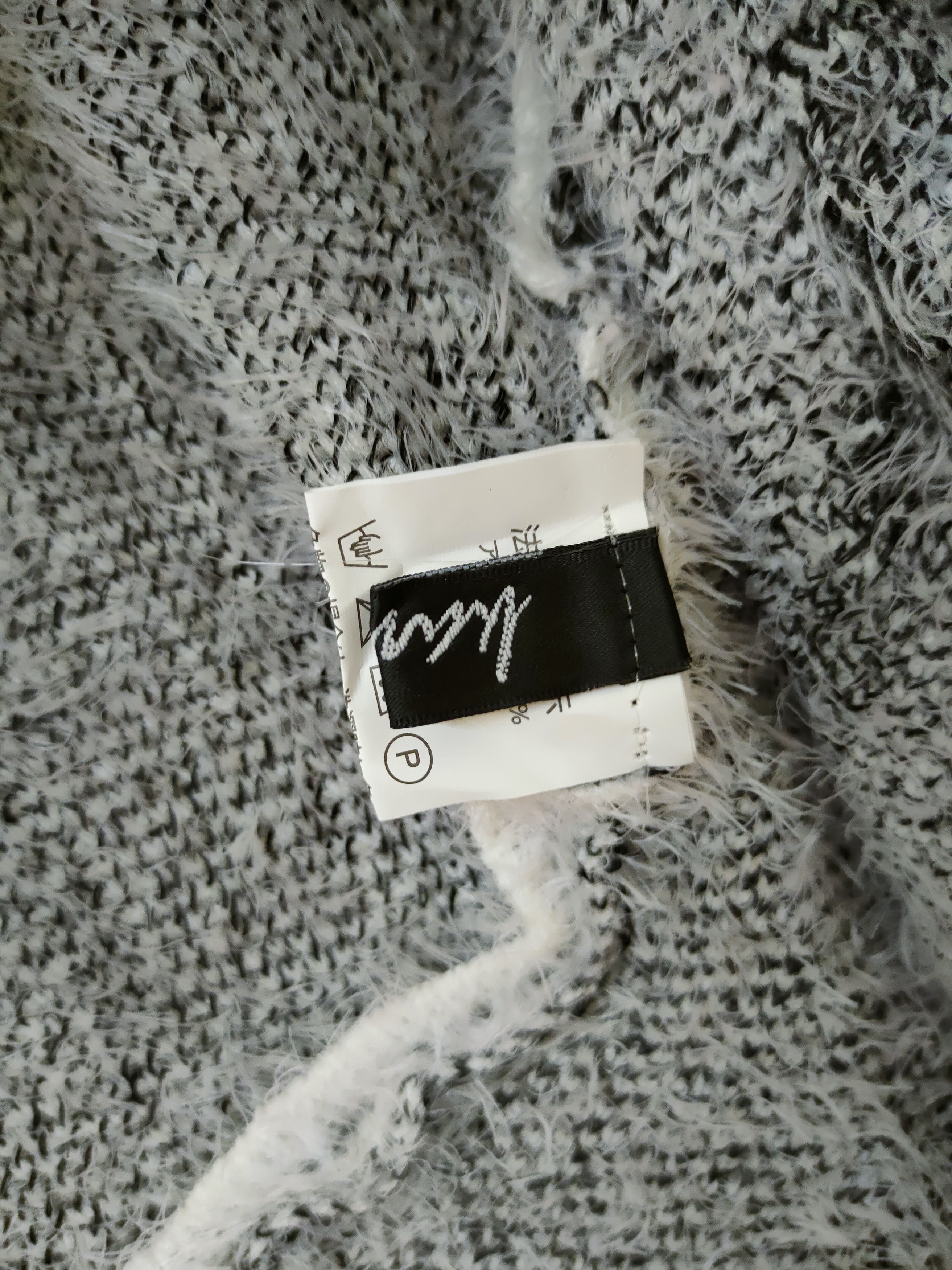 Vintage DL Navajo cardigan vest mohair fur shaggy japan #46-508 Size US S / EU 44-46 / 1 - 8 Thumbnail