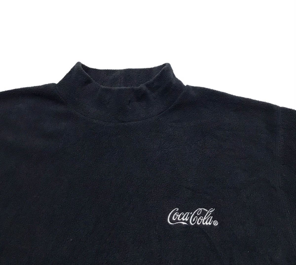 Vintage Coca cola fleece sweatshirt Size US M / EU 48-50 / 2 - 2 Thumbnail